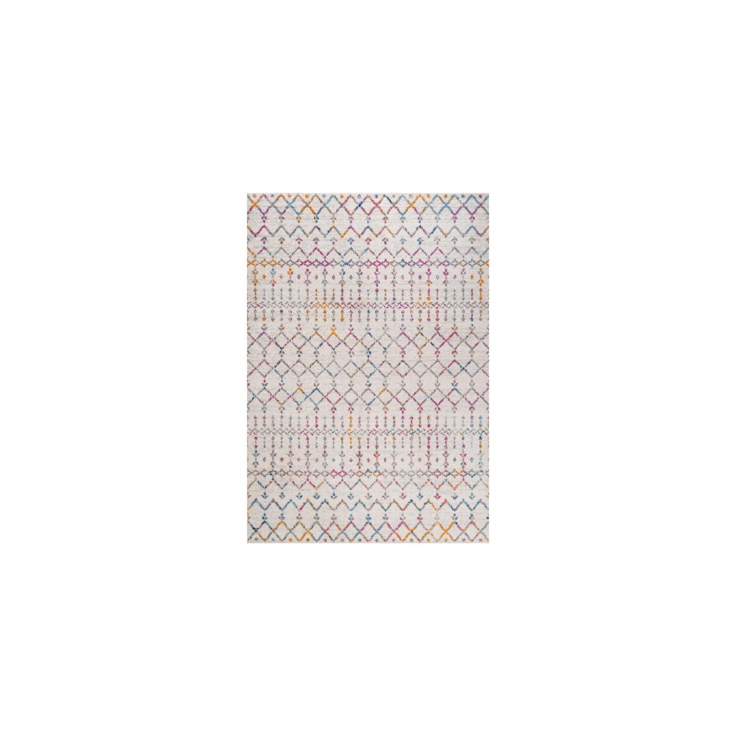 Carpette Hype Boho Vintage Diamond marocaine