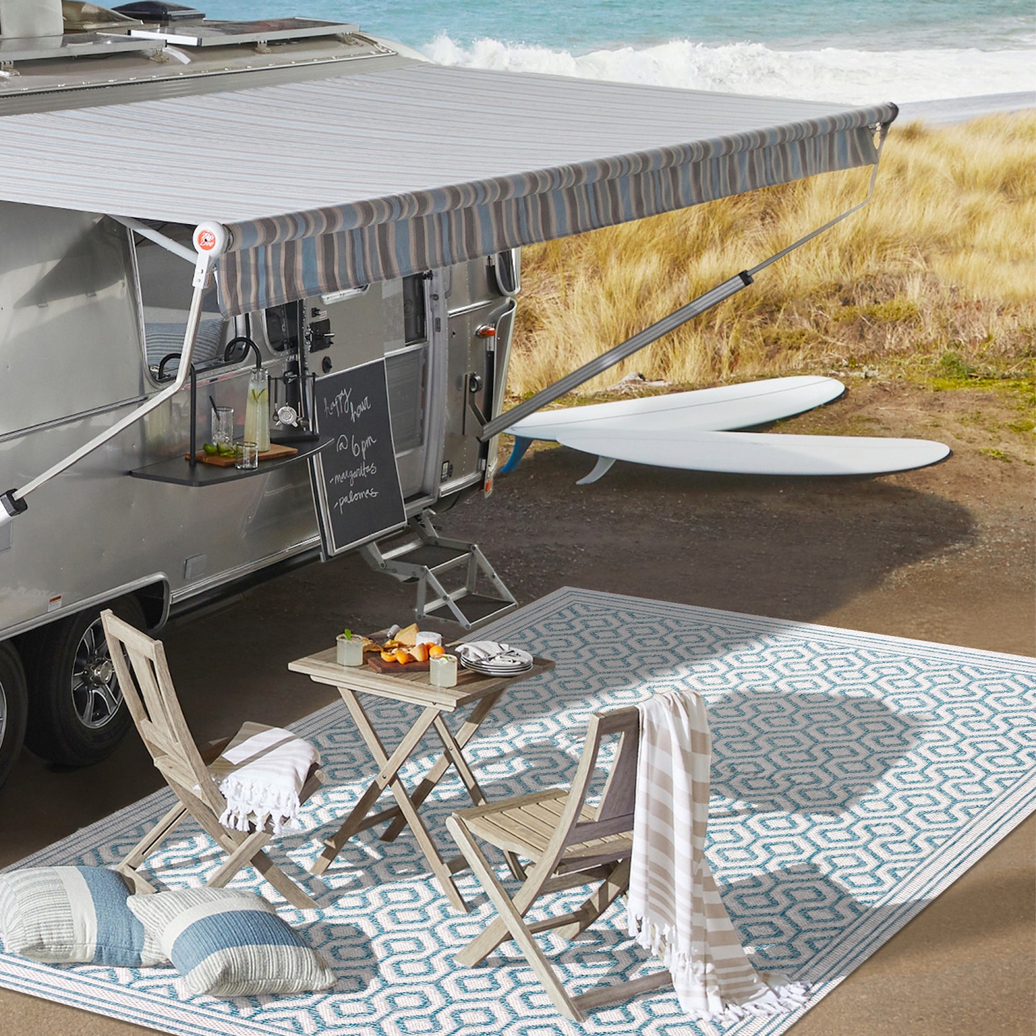 Marvao Diamond Trellis Indoor/Outdoor Area Rug