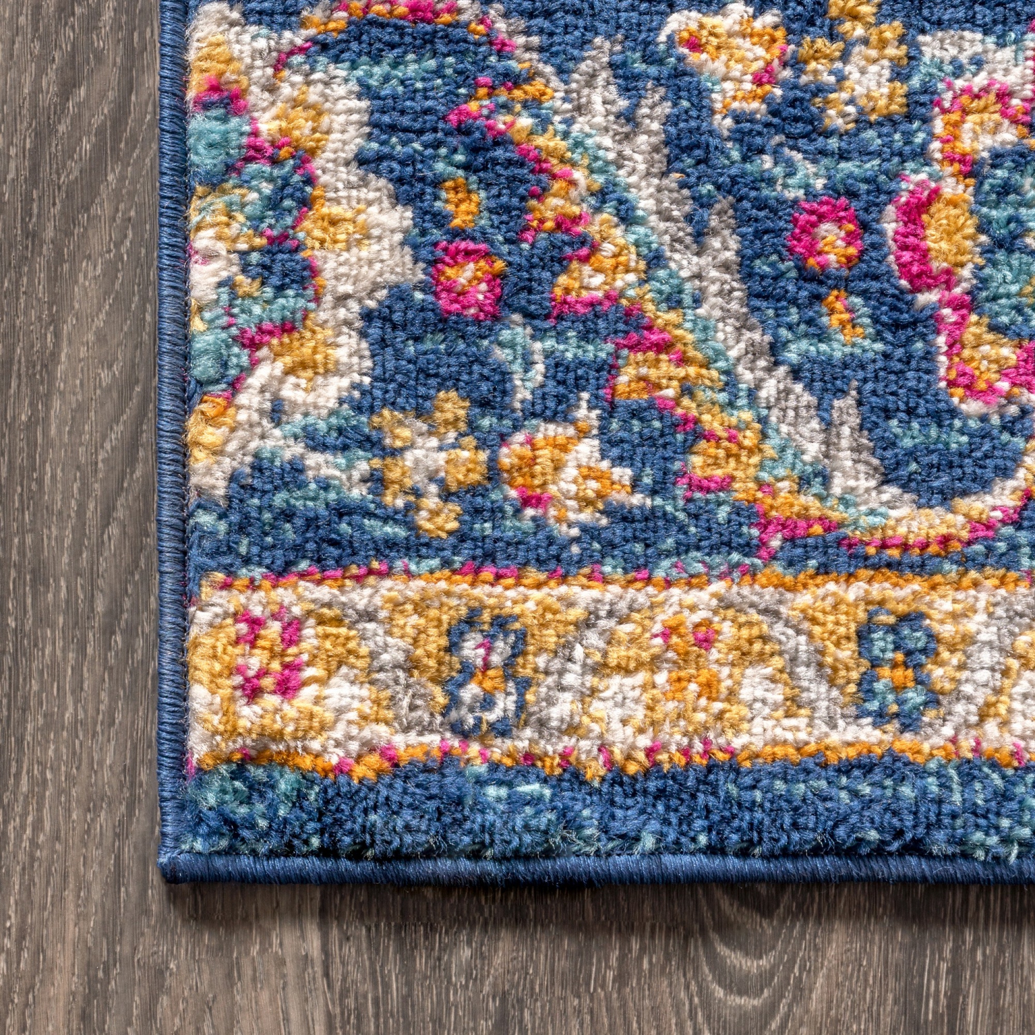 Carpette Boho Vintage Medallion Bohemian Flair