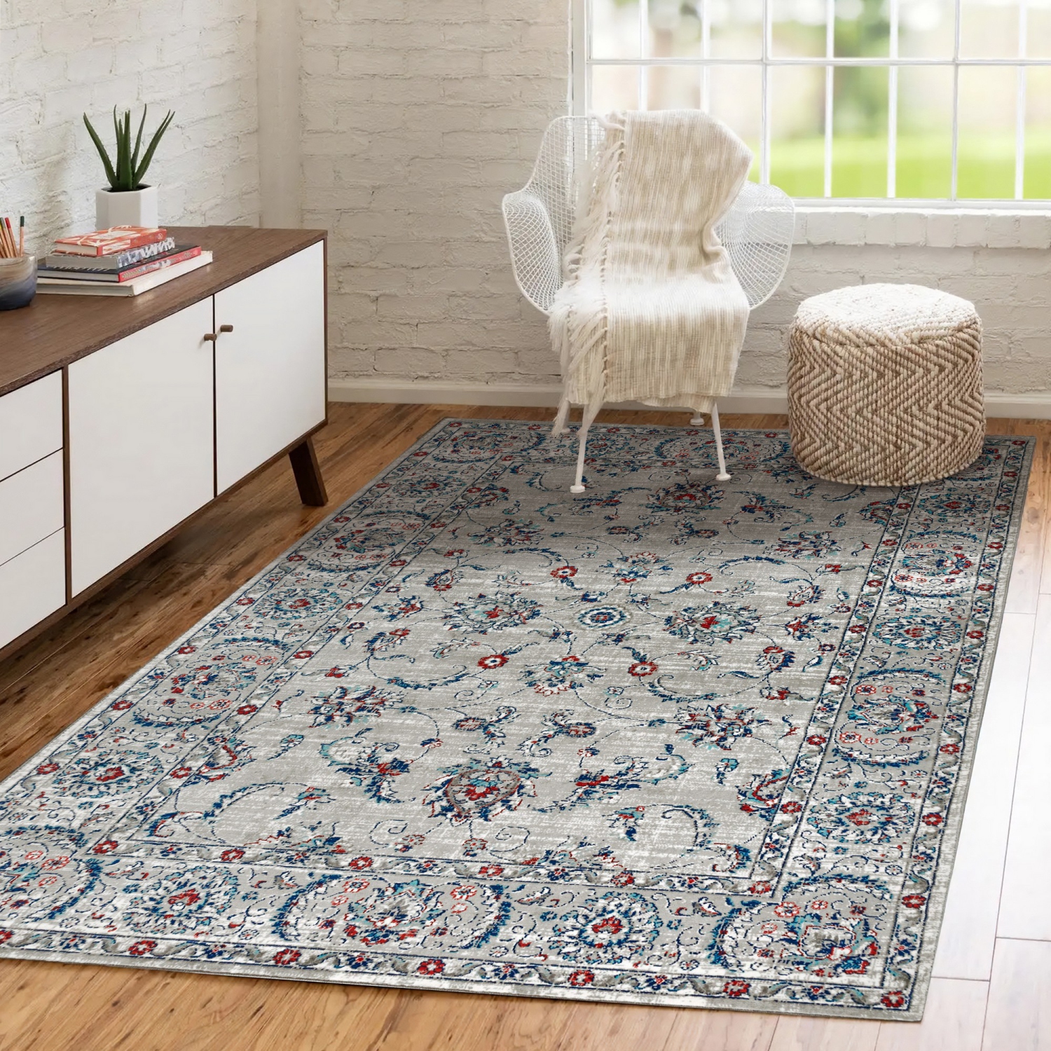 Modern Persian Vintage Area Rug
