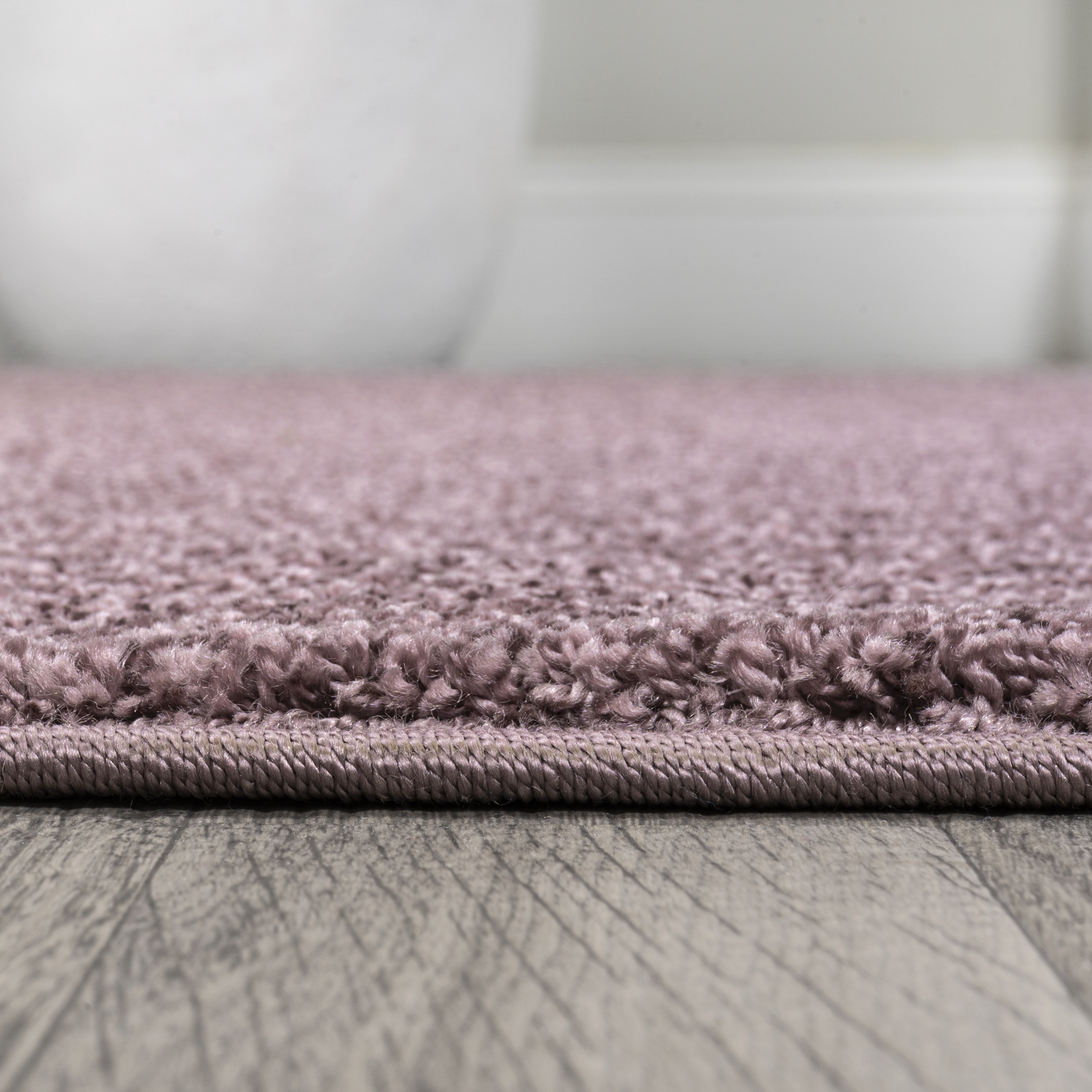 Haze Solid Low Pile Area Rug