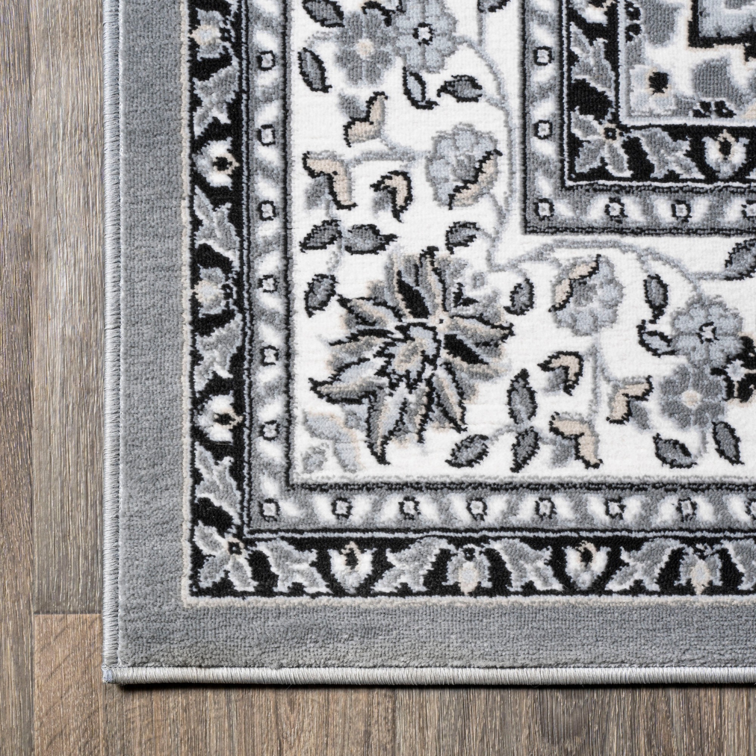Palmette Modern Persian Floral Area Rug