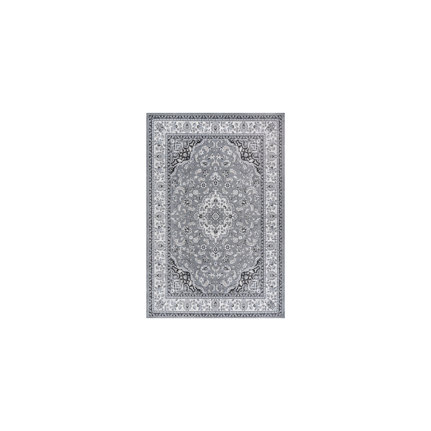 Tapis moderne à motif floral persan Palmette