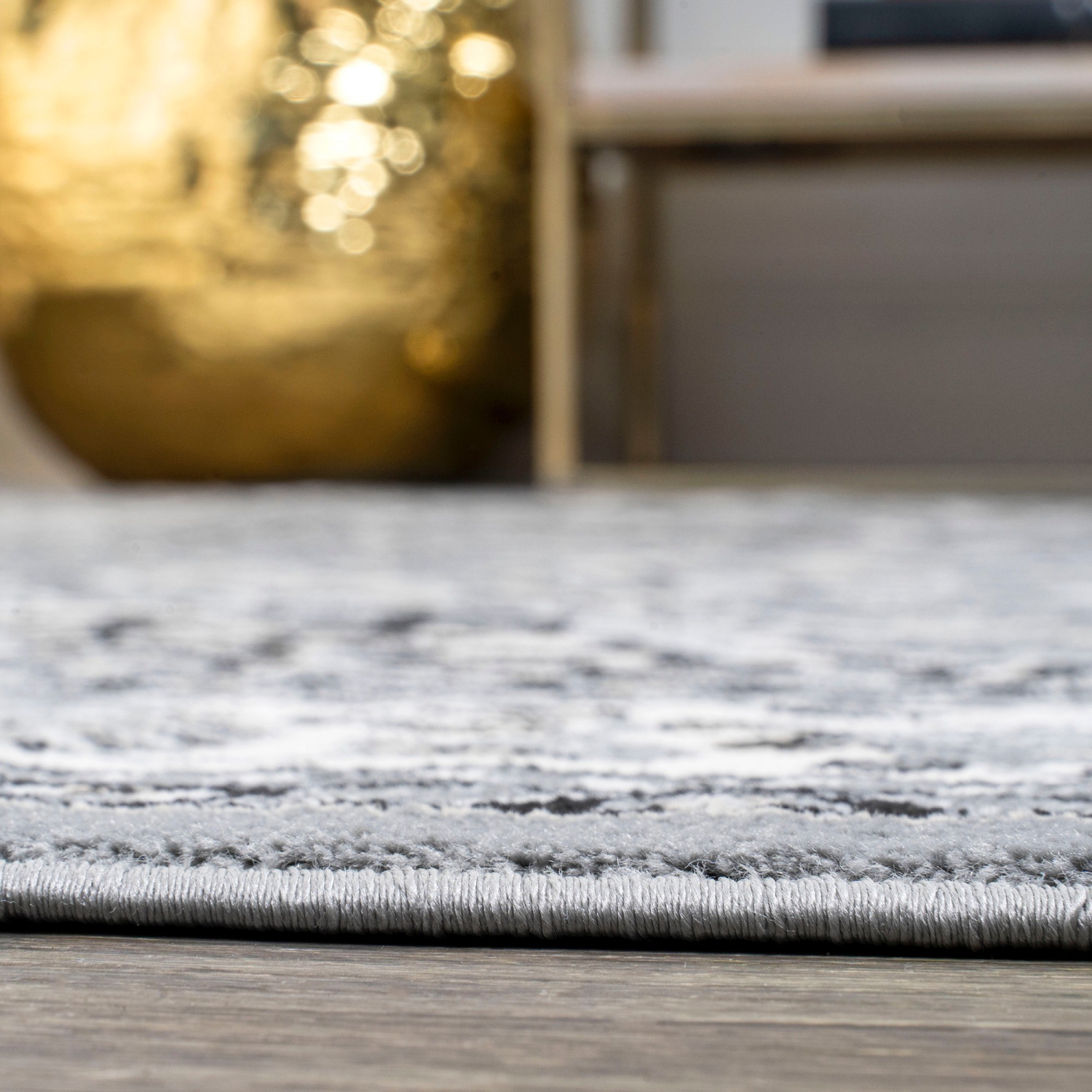 Tapis moderne à motif floral persan Palmette