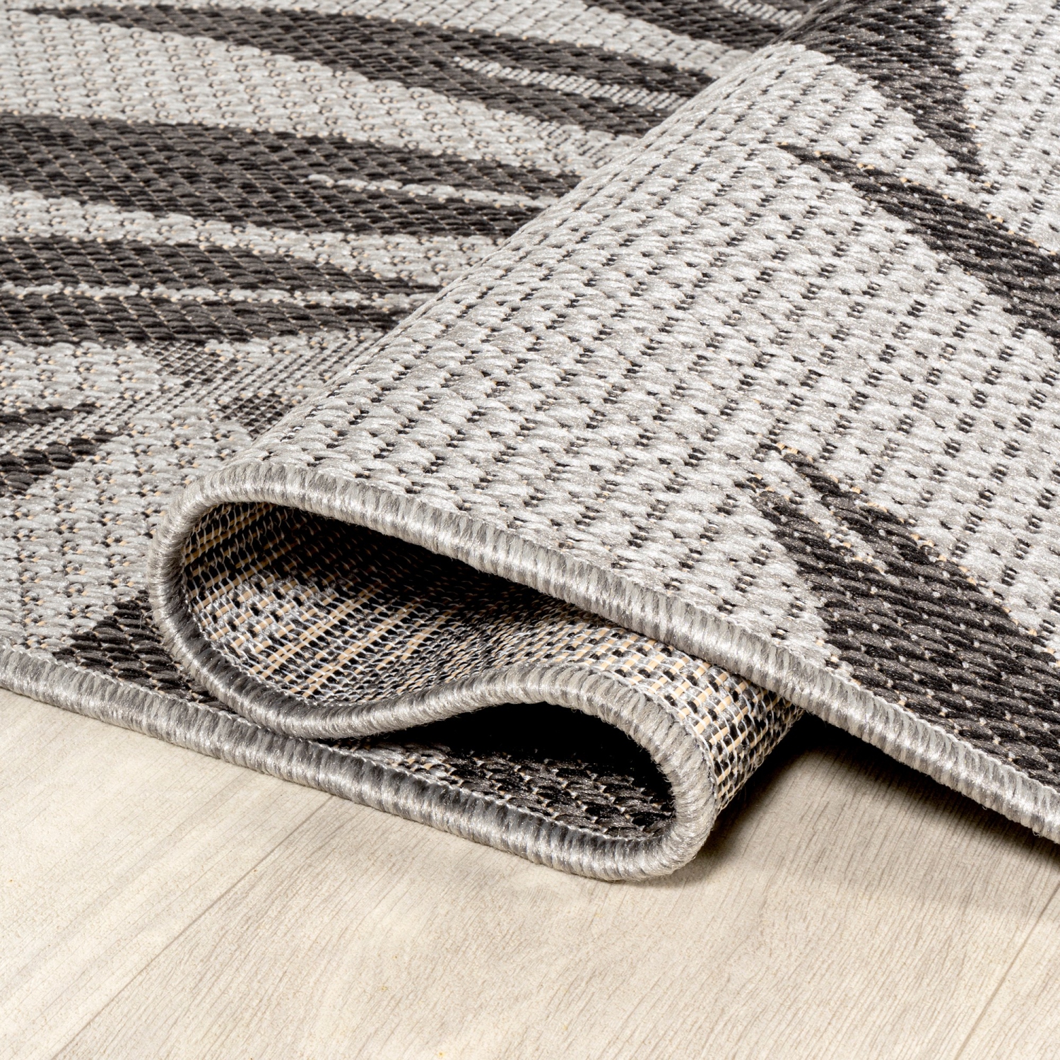 Havana Tropical Palm Leaf Indoor/Outdoor Area Rug