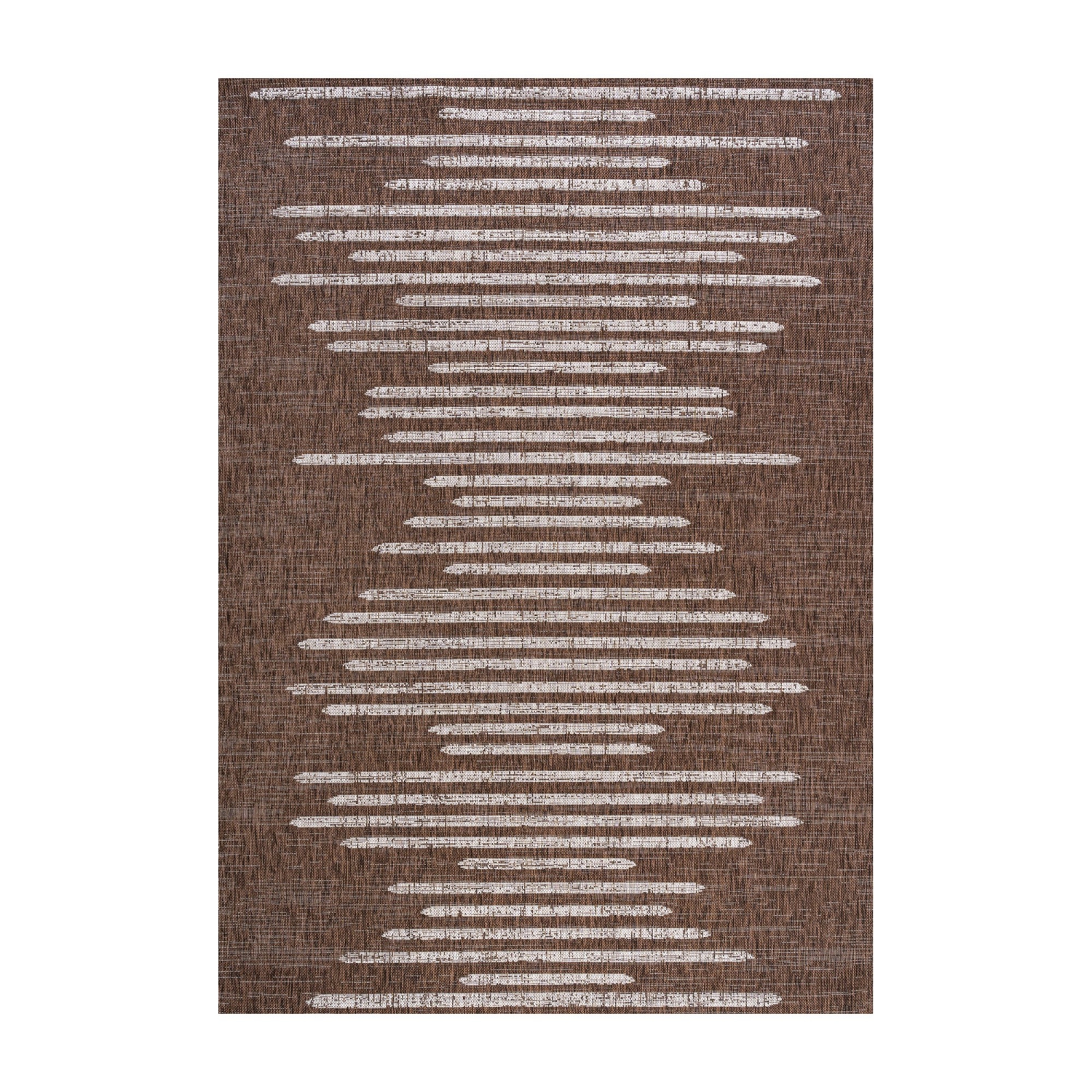 Zolak Berber Stripe Geometric Indoor/Outdoor Area Rug