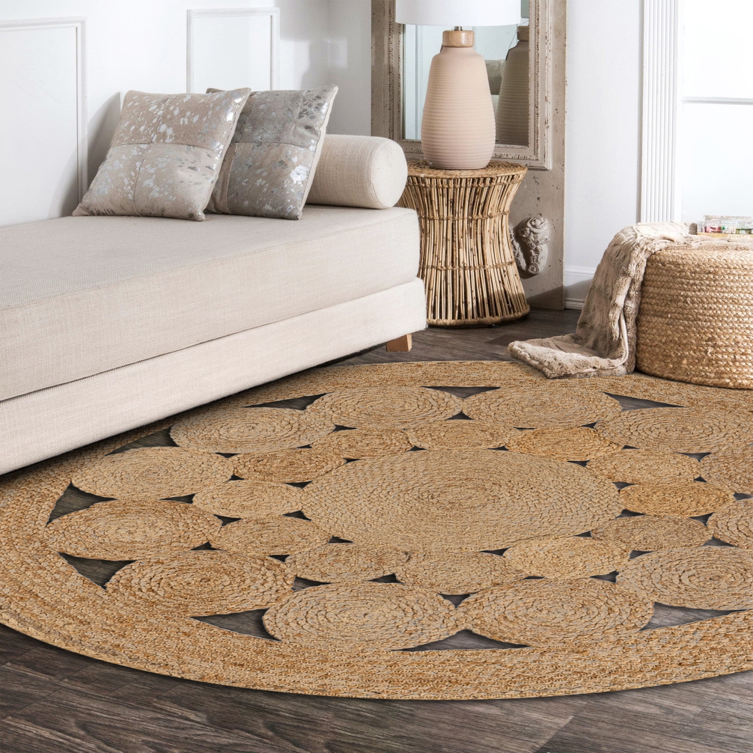 Cassia Round Area Rug
