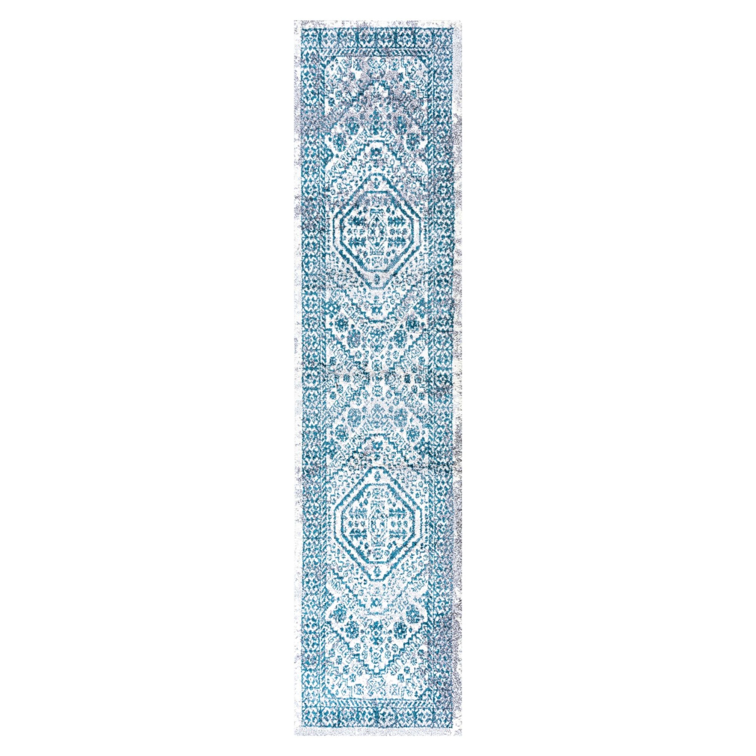 Boho Cottage Medallion Area Rug