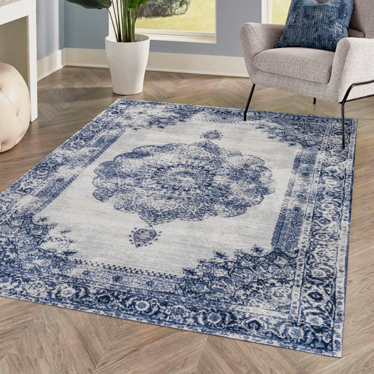 Tapis Kelly Rosalia Cottage Medallion