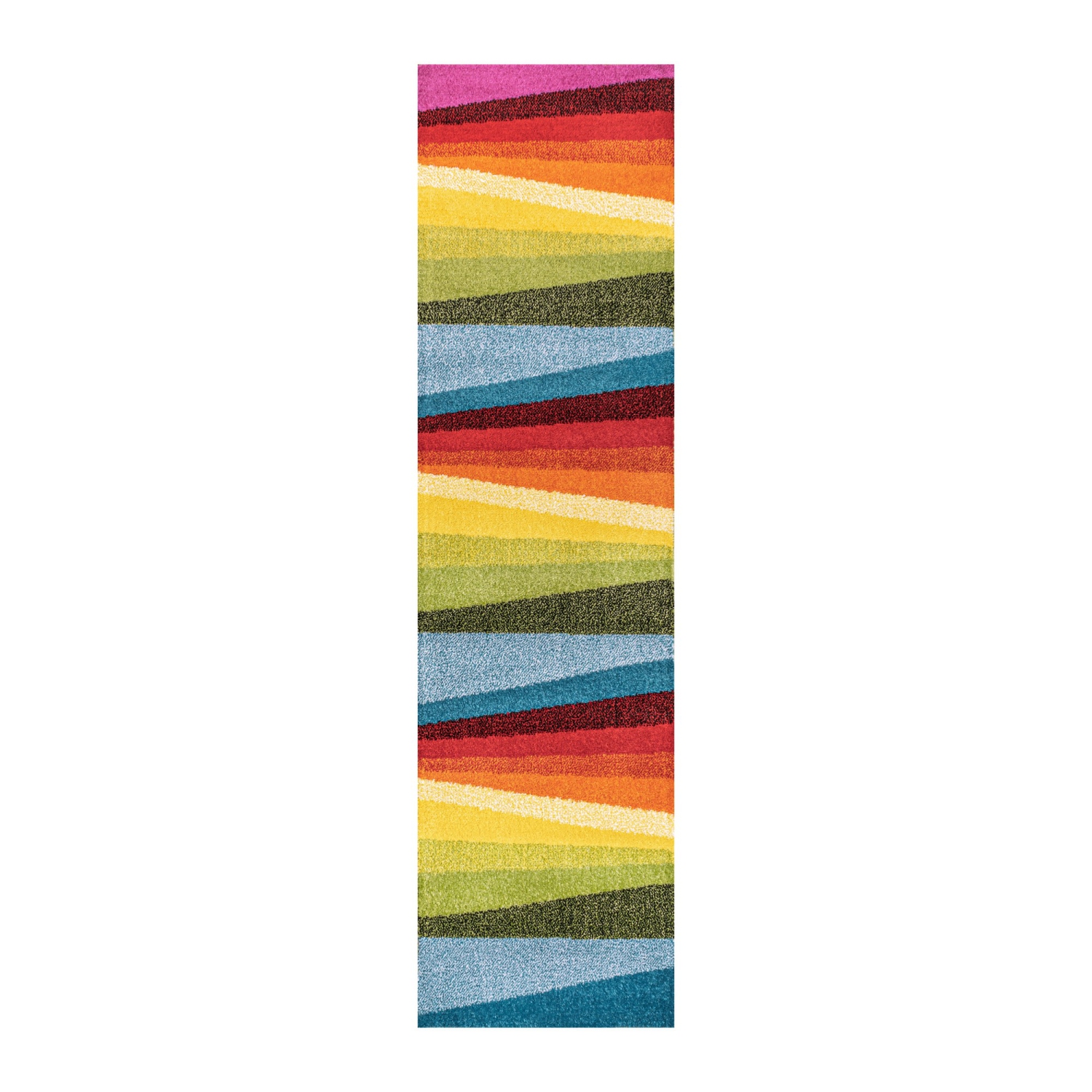 Prism Geometric Striped Area Rug