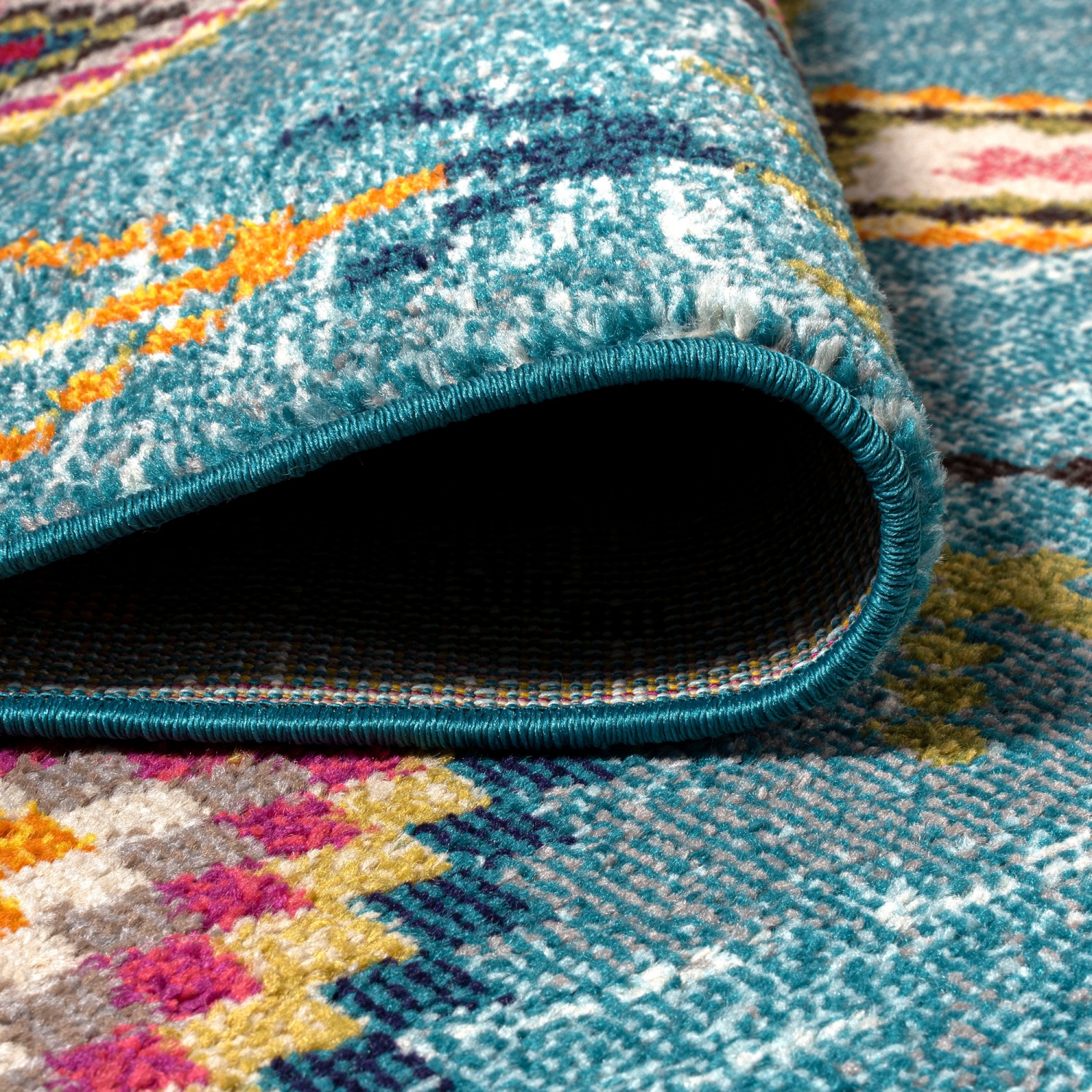 Tribal Love Geometric Area Rug