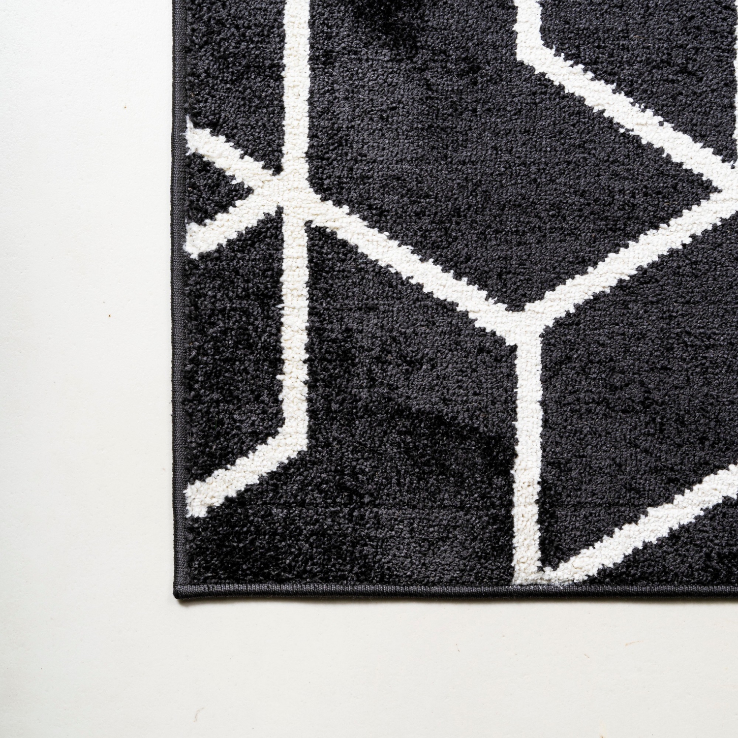 Tumbling Blocks Modern Geometric Area Rug