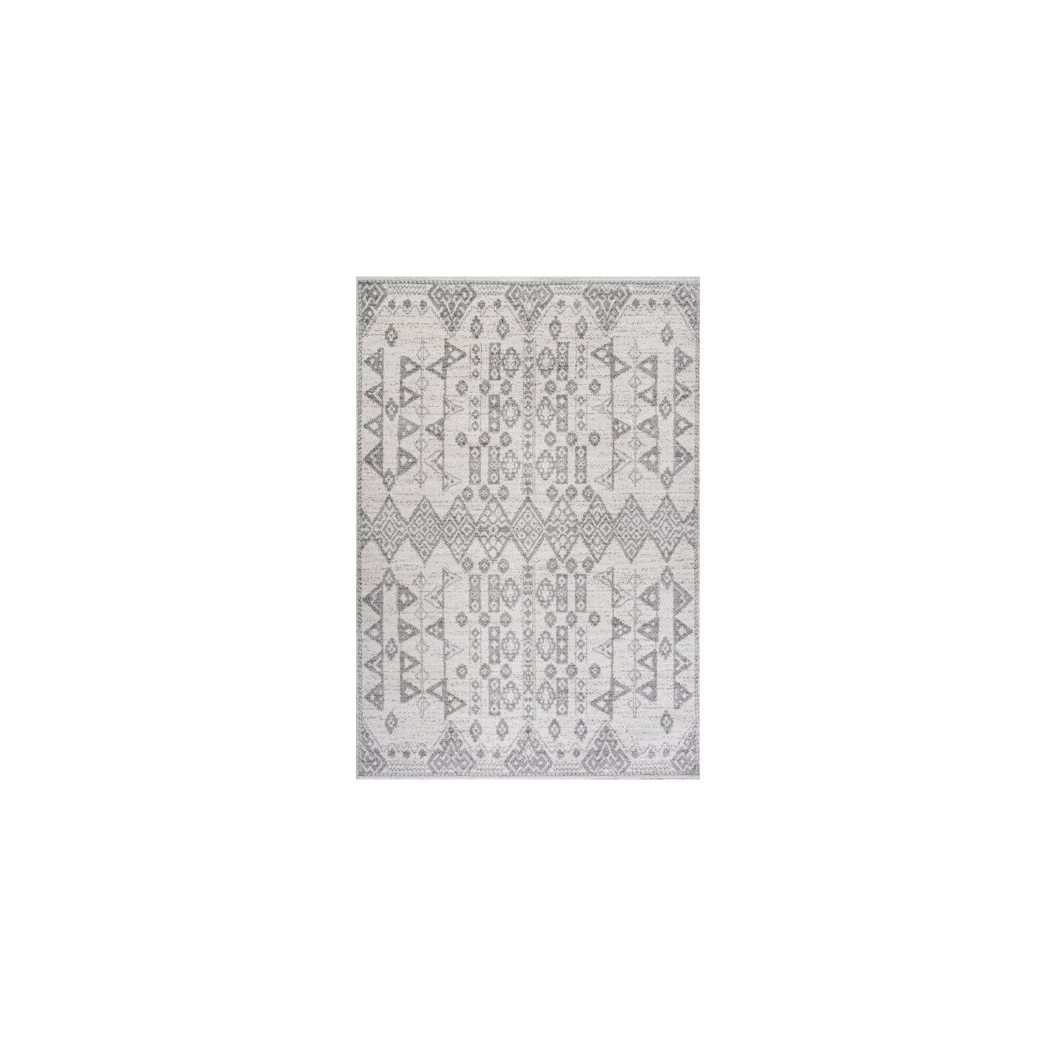 Idris Tribal Diamond Geometric Area Rug