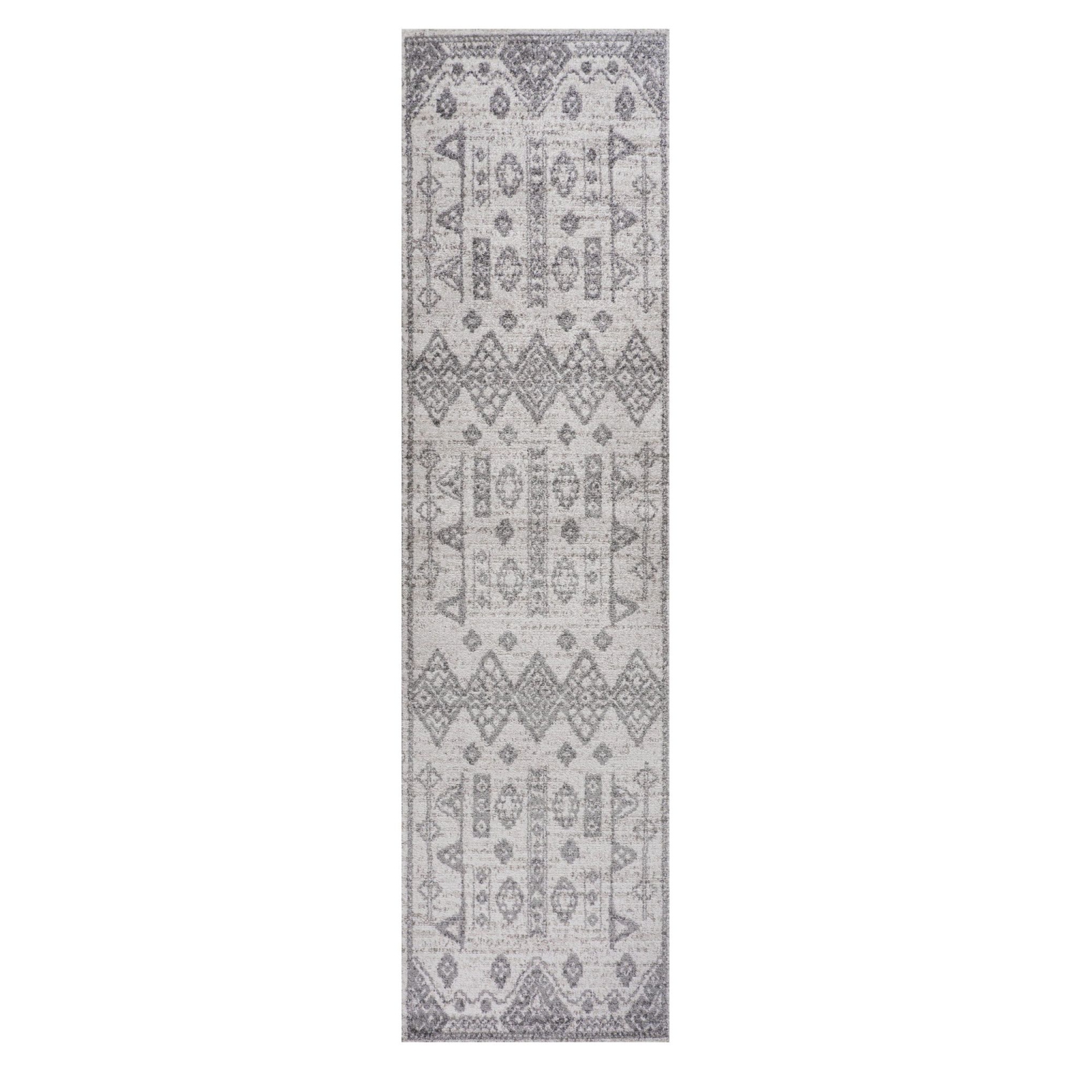 Idris Tribal Diamond Geometric Area Rug