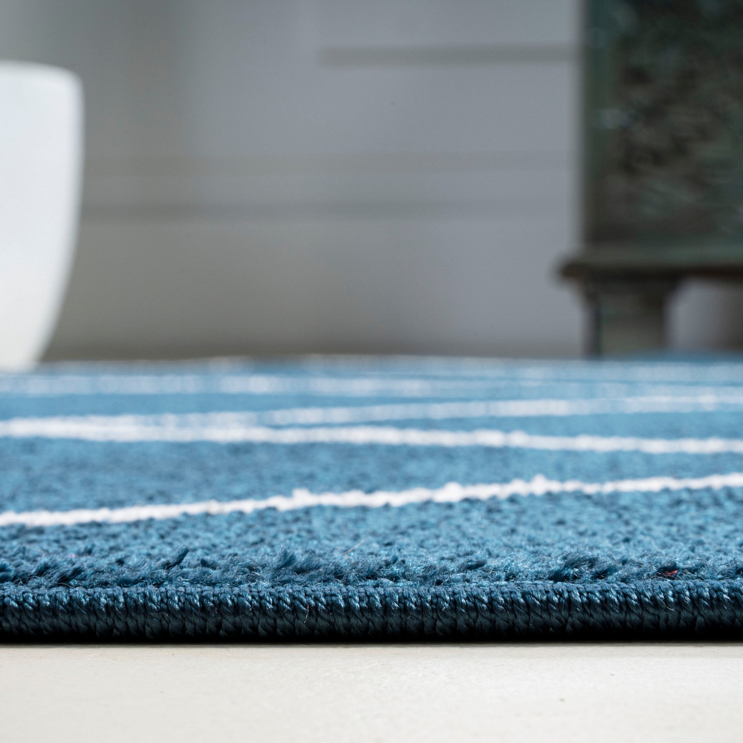 Tapis avec treillis à losanges de Cole Minimalist