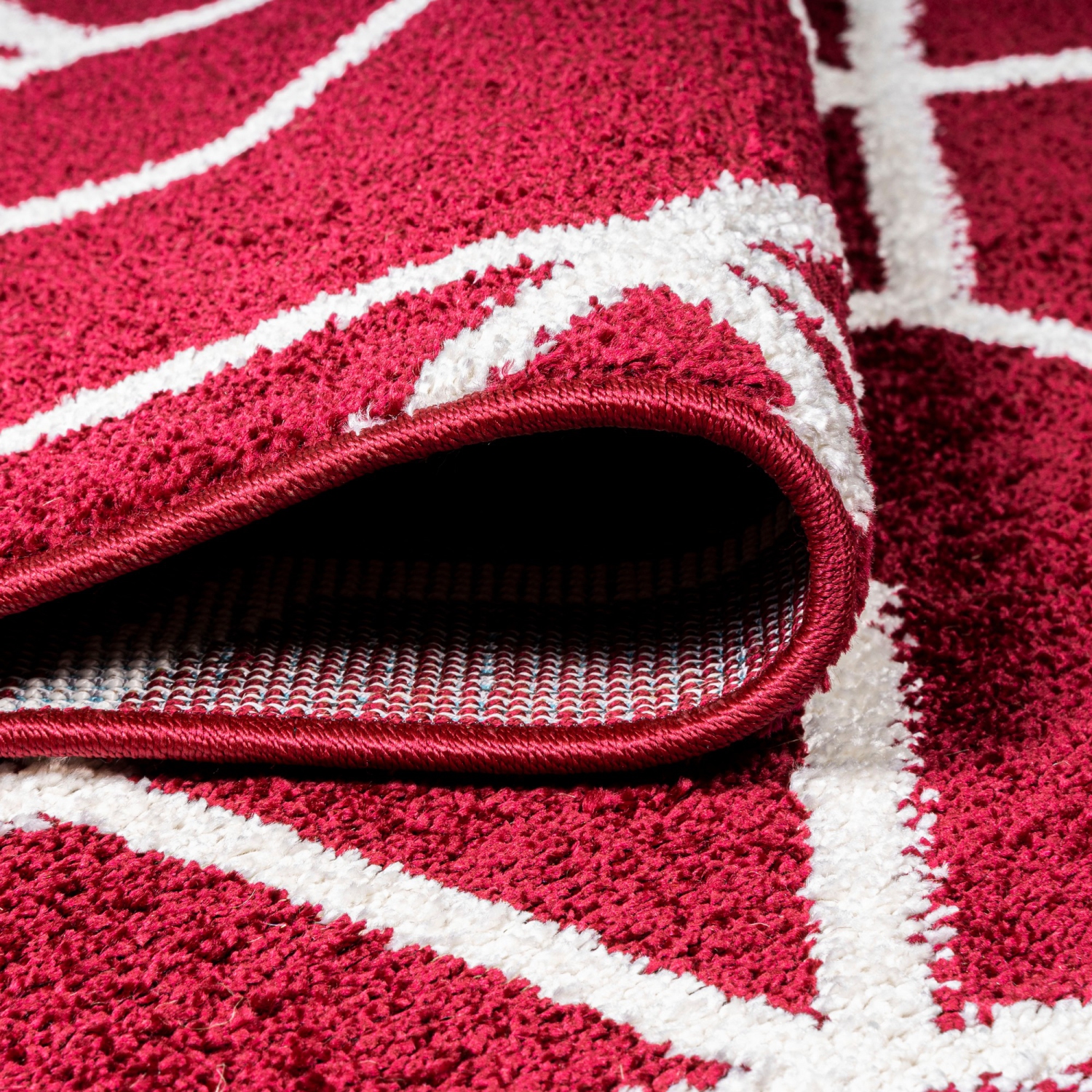 Tumbling Blocks Modern Geometric Area Rug