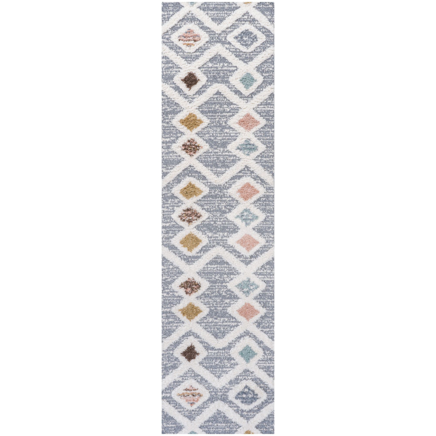 Monique Trellis High-Low Area Rug
