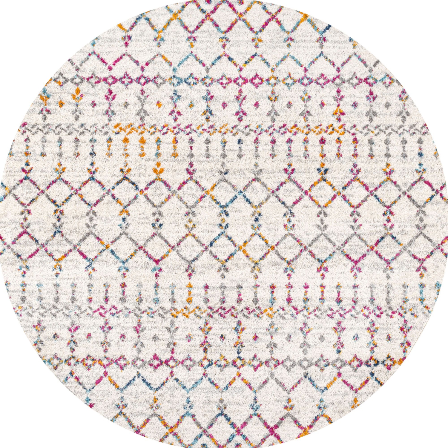 Carpette Hype Boho Vintage Diamond marocaine