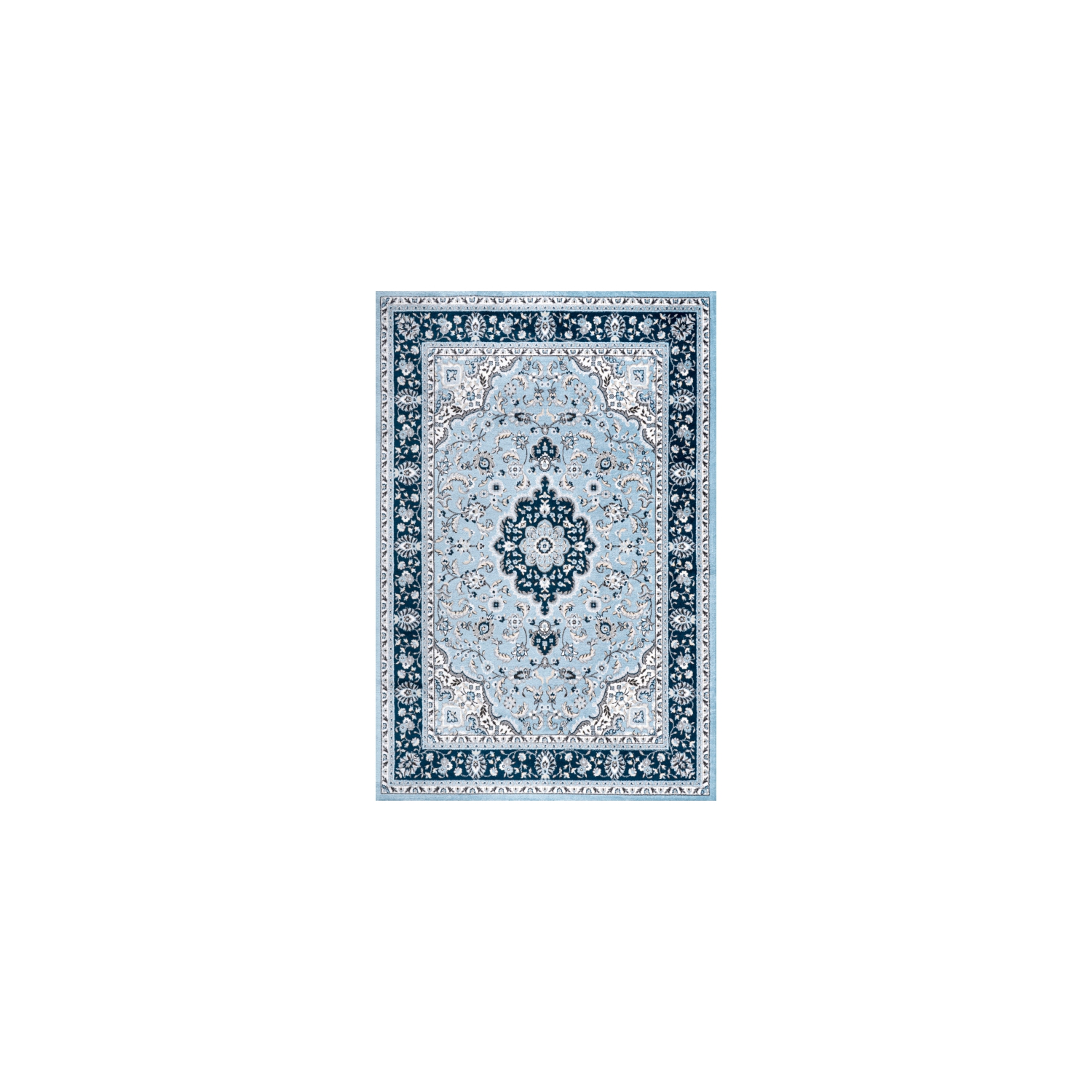 Palmette Modern Persian Floral Area Rug