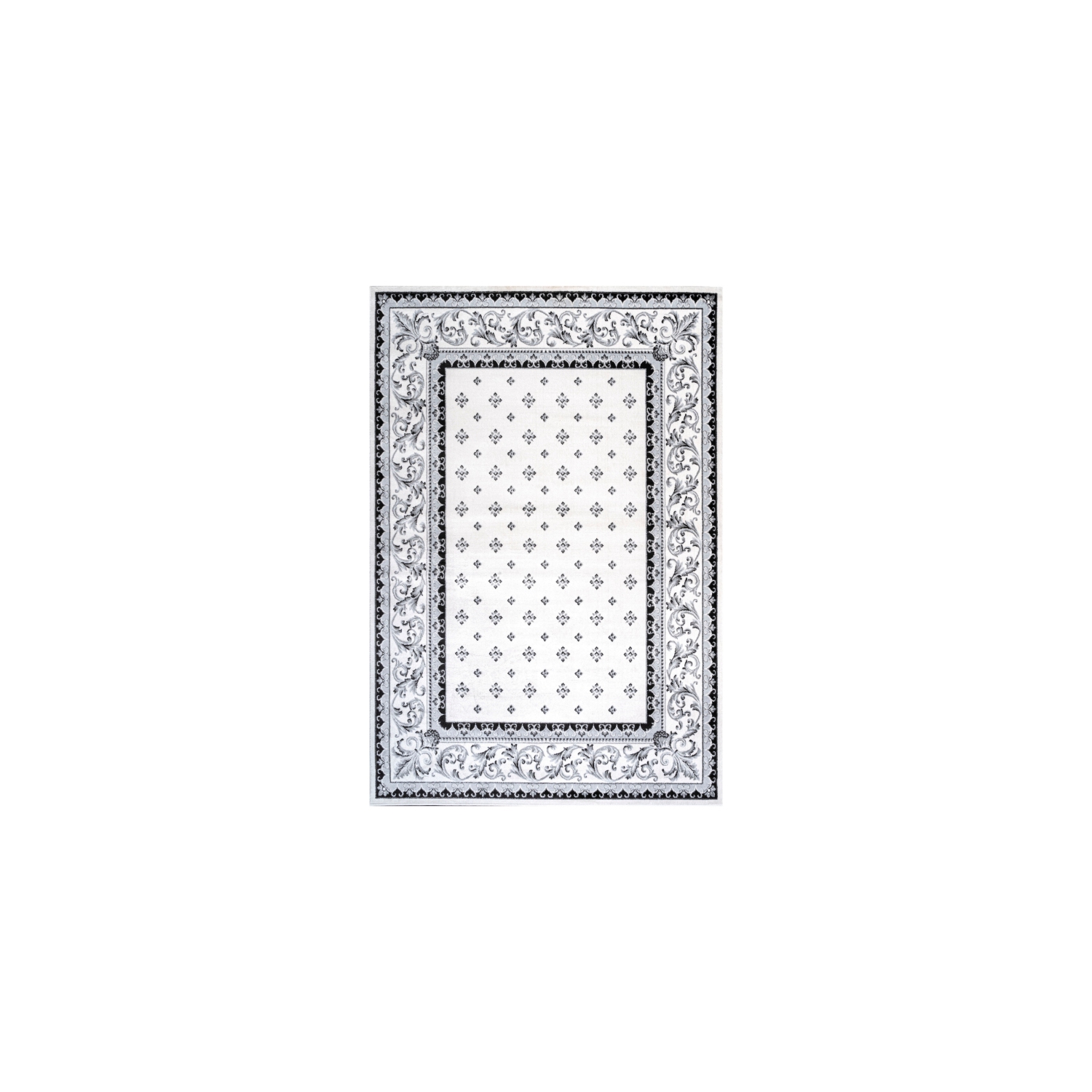 Acanthus French Border Area Rug