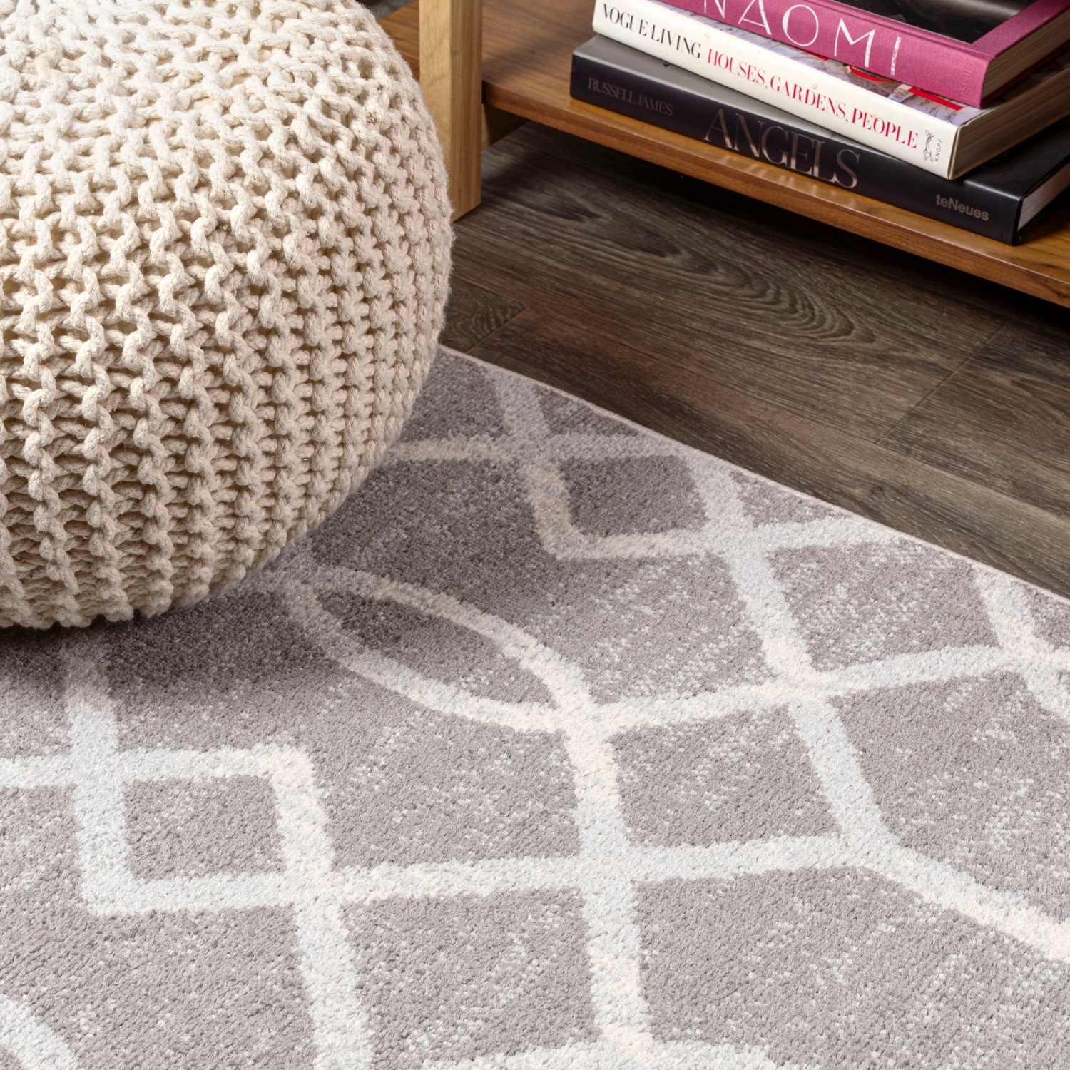 Tapis d'appoint Asilah Ogee Fretwork