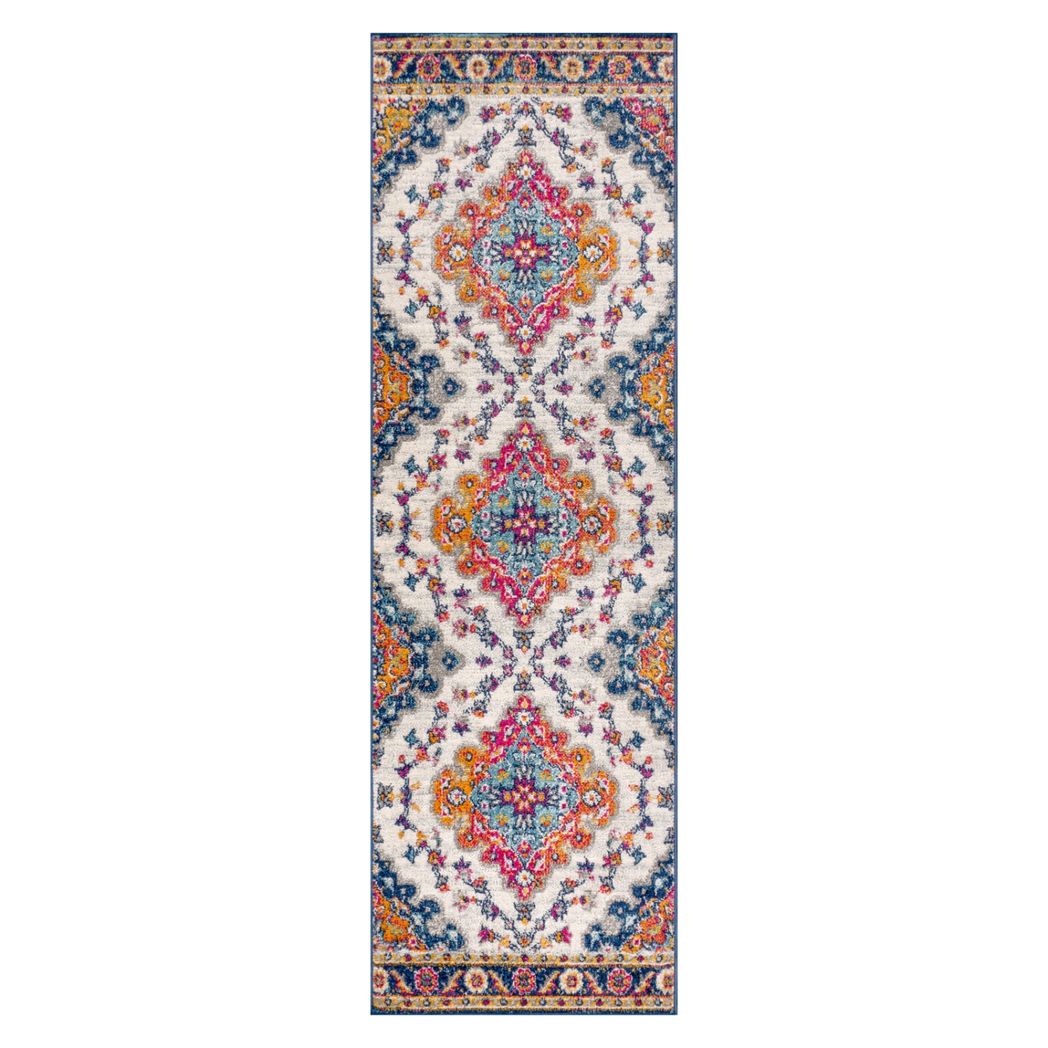 Bohemian Flair Boho Vintage Medallion Area Rug