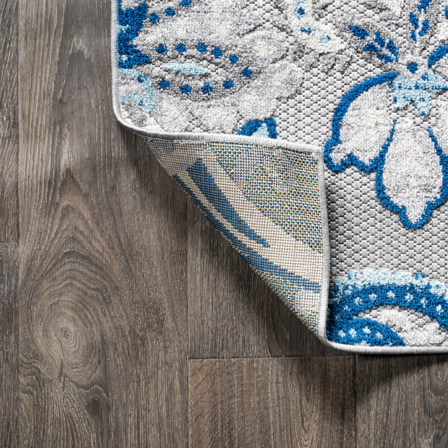 Tapis d'intérieur/d'extérieur Gordes Paisley haut-bas