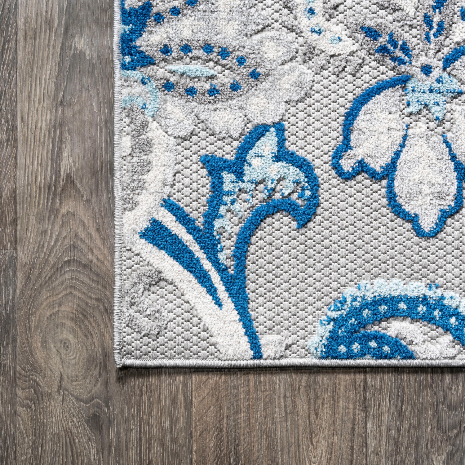 Tapis d'intérieur/d'extérieur Gordes Paisley haut-bas