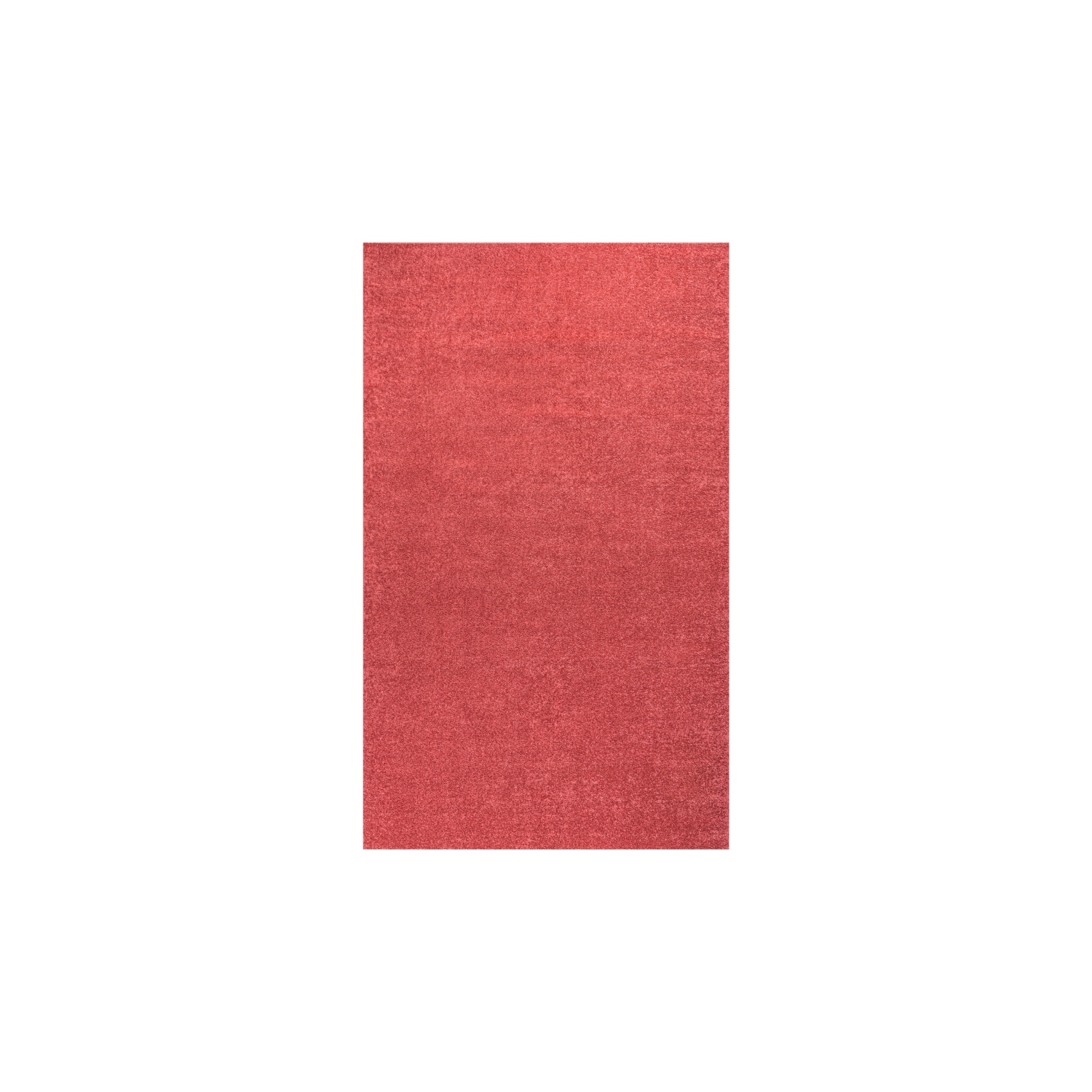 Tapis d'appoint voile uni Haze rouge