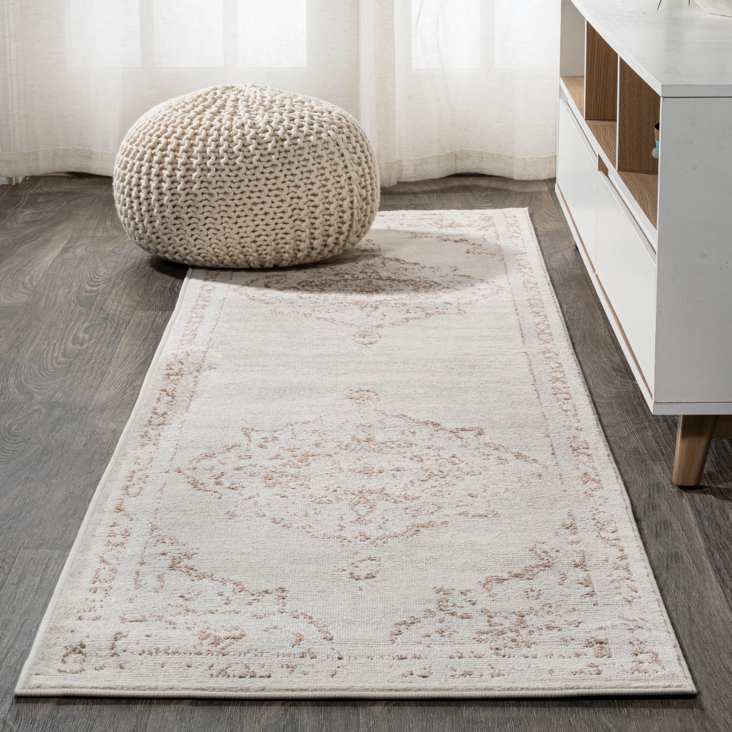 Alhambra Ornate Medallion Modern Area Rug