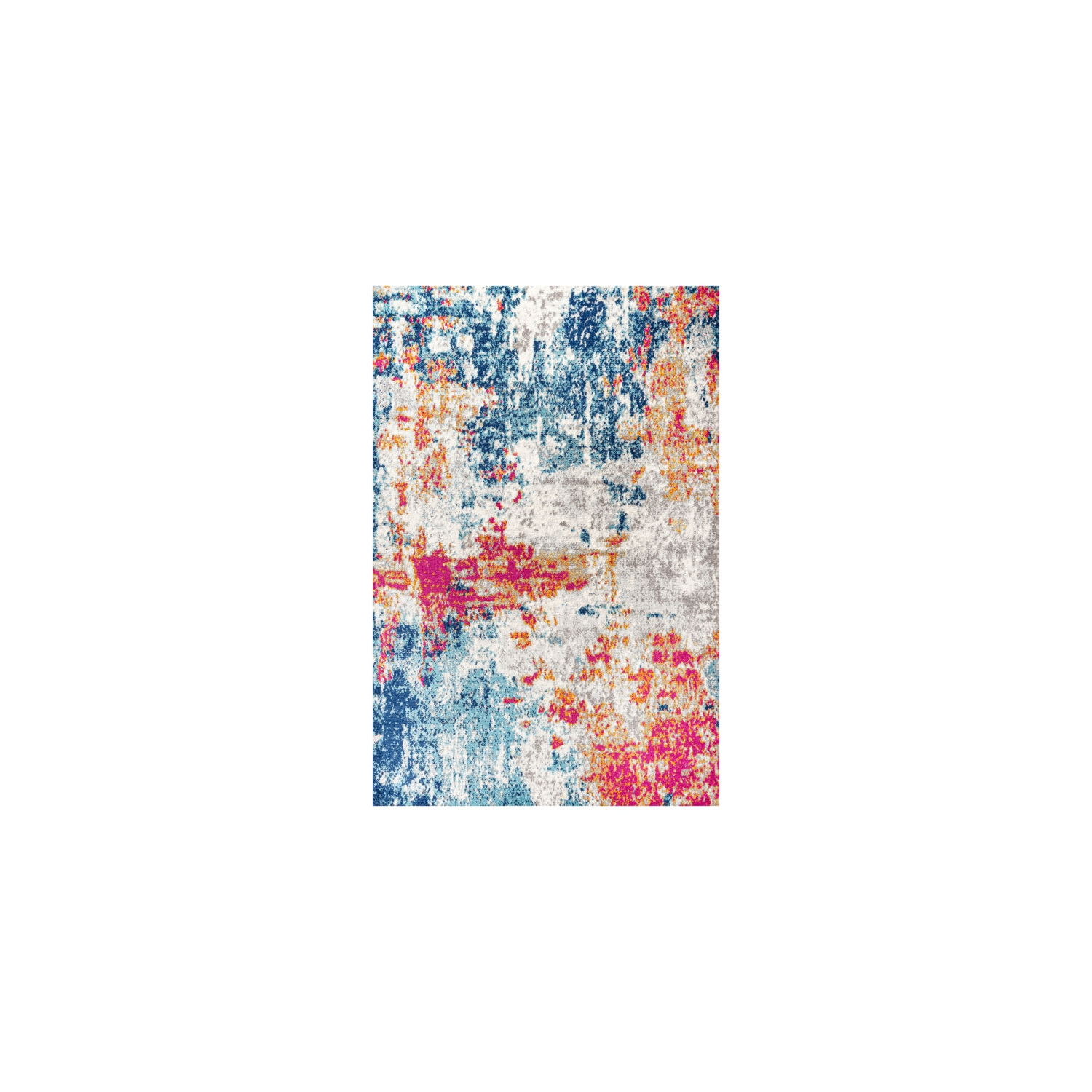 Sunset Modern Abstract Area Rug