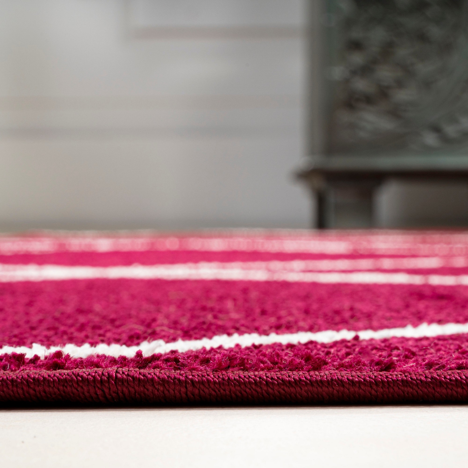 Tapis avec treillis à losanges de Cole Minimalist