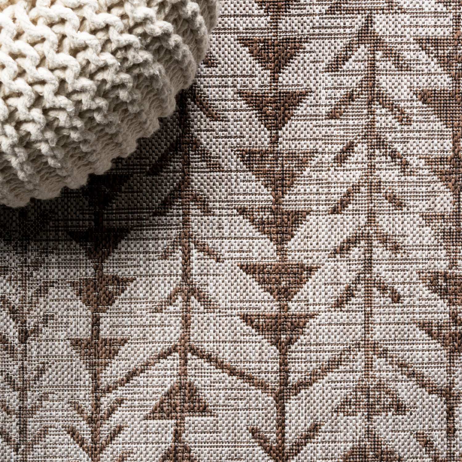 Tapis à motif géométrique intérieur/extérieur Tokay Bohemian