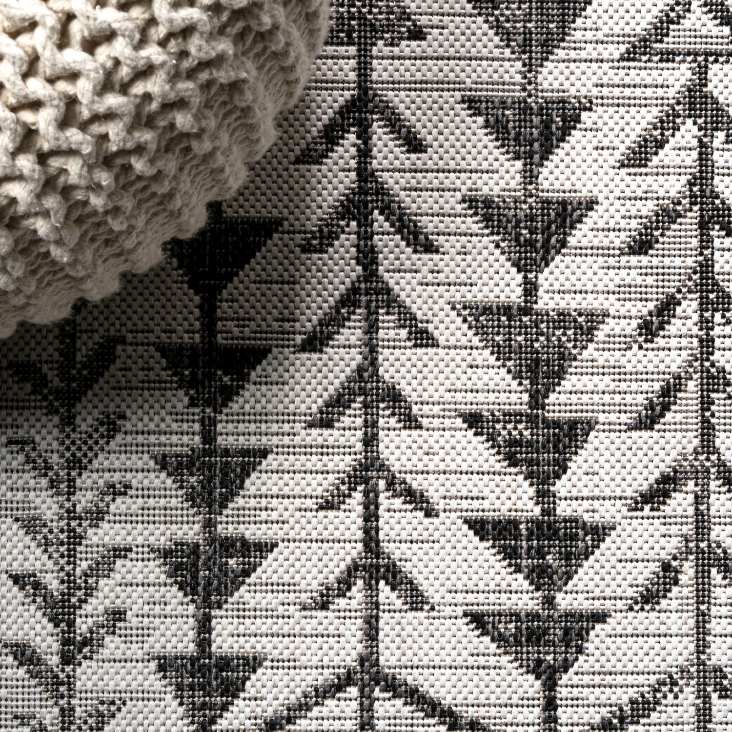 Tapis à motif géométrique intérieur/extérieur Tokay Bohemian