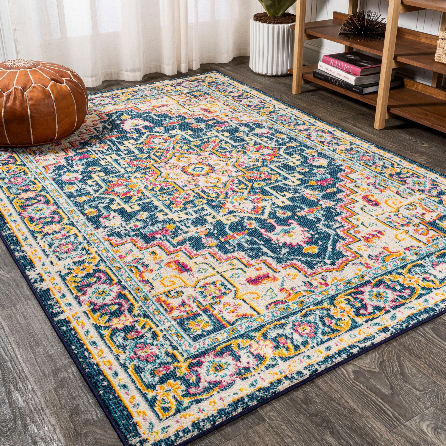 Tapis d'appoint Brooklyn Geometric Medallion