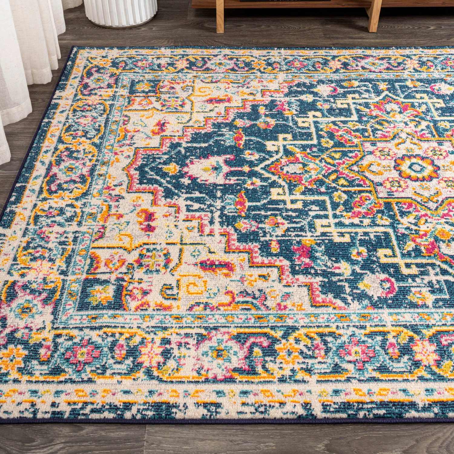 Tapis d'appoint Brooklyn Geometric Medallion