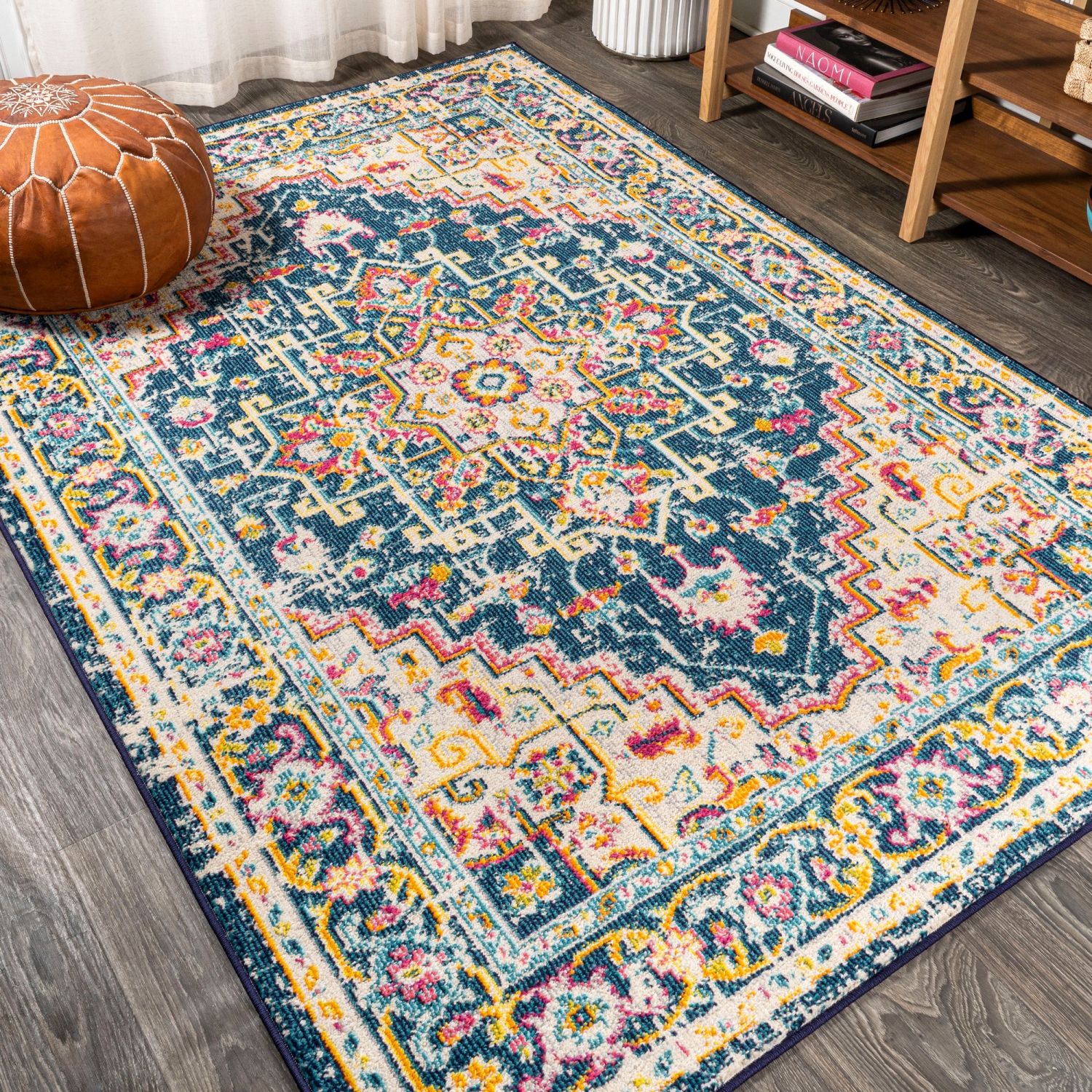 Tapis d'appoint Brooklyn Geometric Medallion