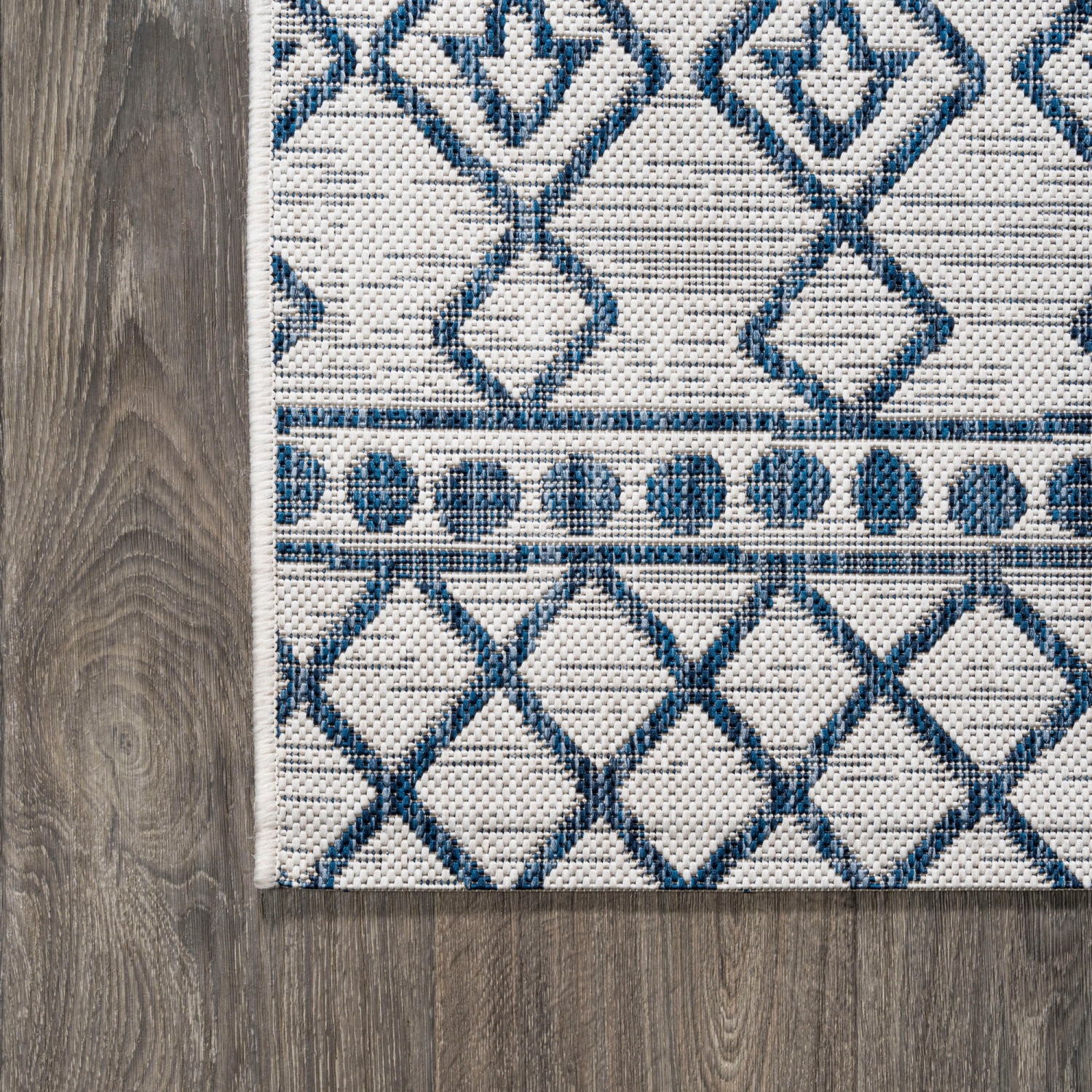 Kafel Tribal Bohemian Indoor/Outdoor Area Rug