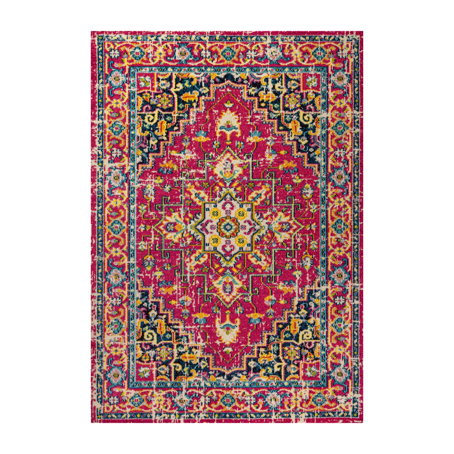 Brooklyn Geometric Medallion Area Rug