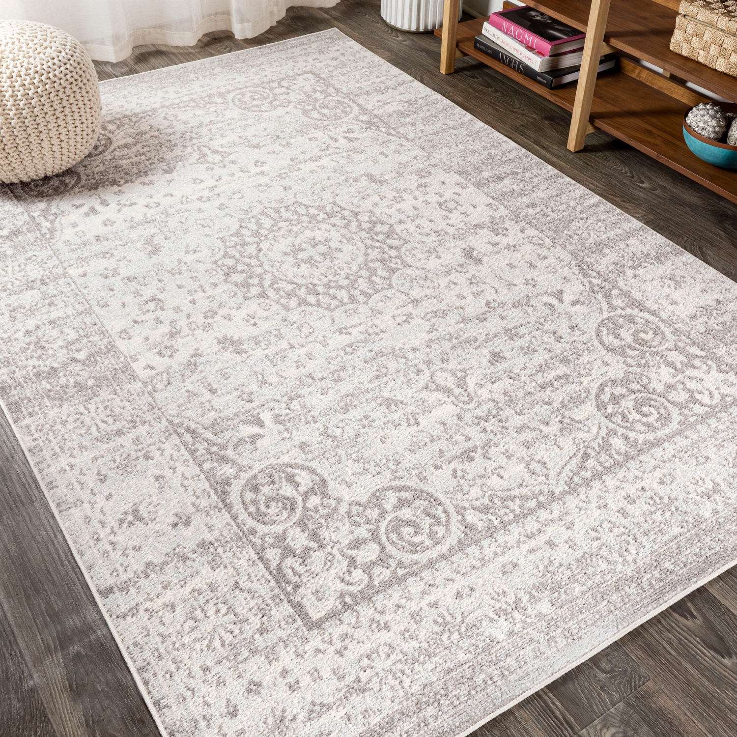 Scala Ornate Bohemian Medallion Area Rug
