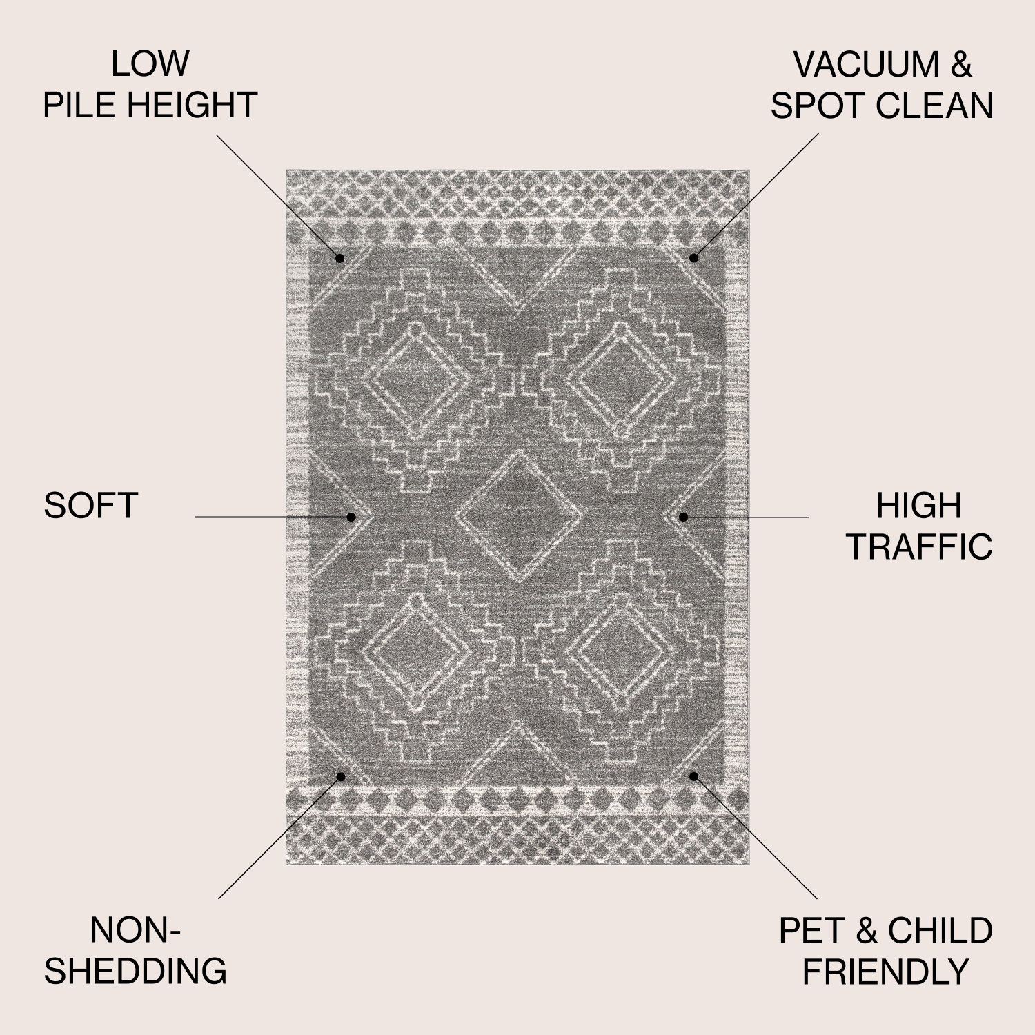 Amir Moroccan Beni Souk Area Rug