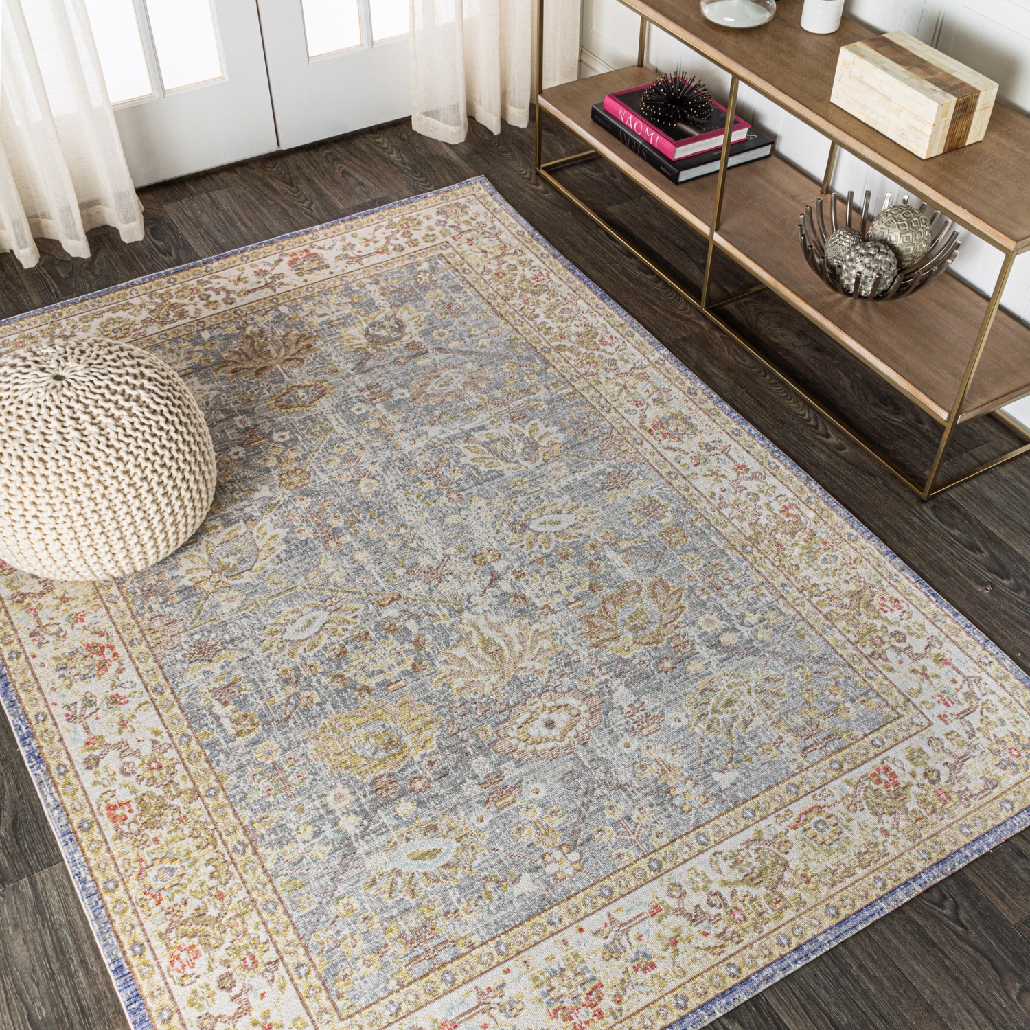 Alba – Tapis décoratif moderne Faded Peshawar