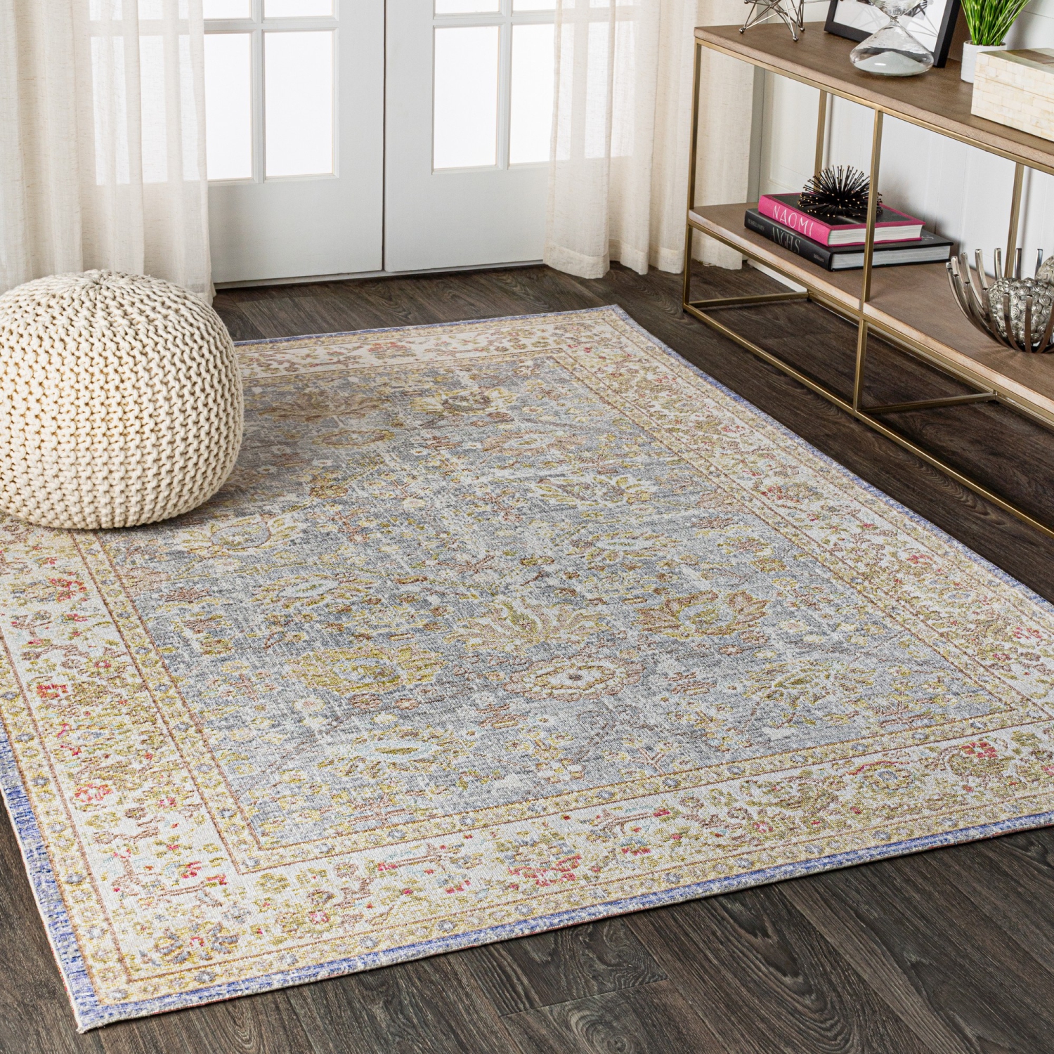 Alba – Tapis décoratif moderne Faded Peshawar