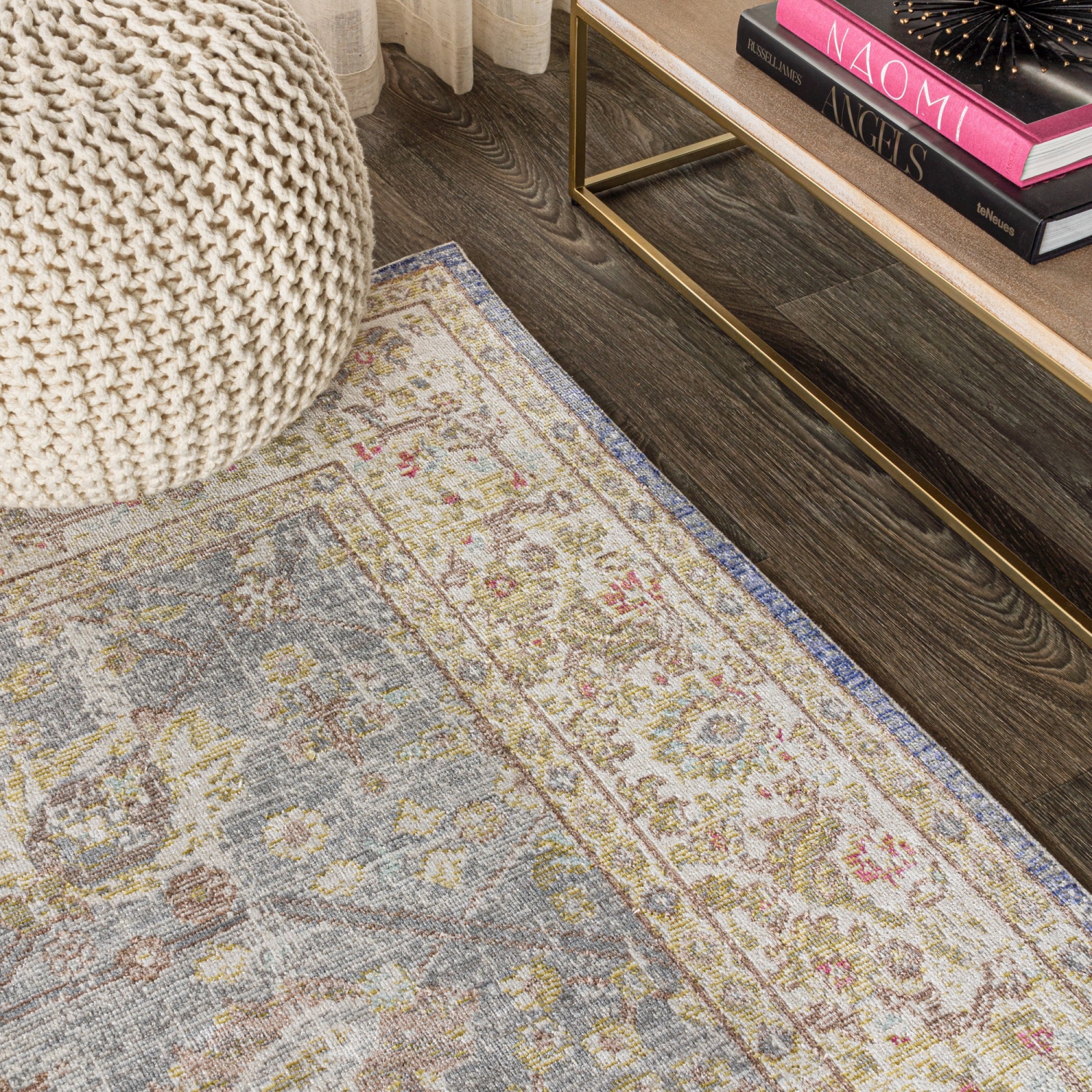 Alba – Tapis décoratif moderne Faded Peshawar