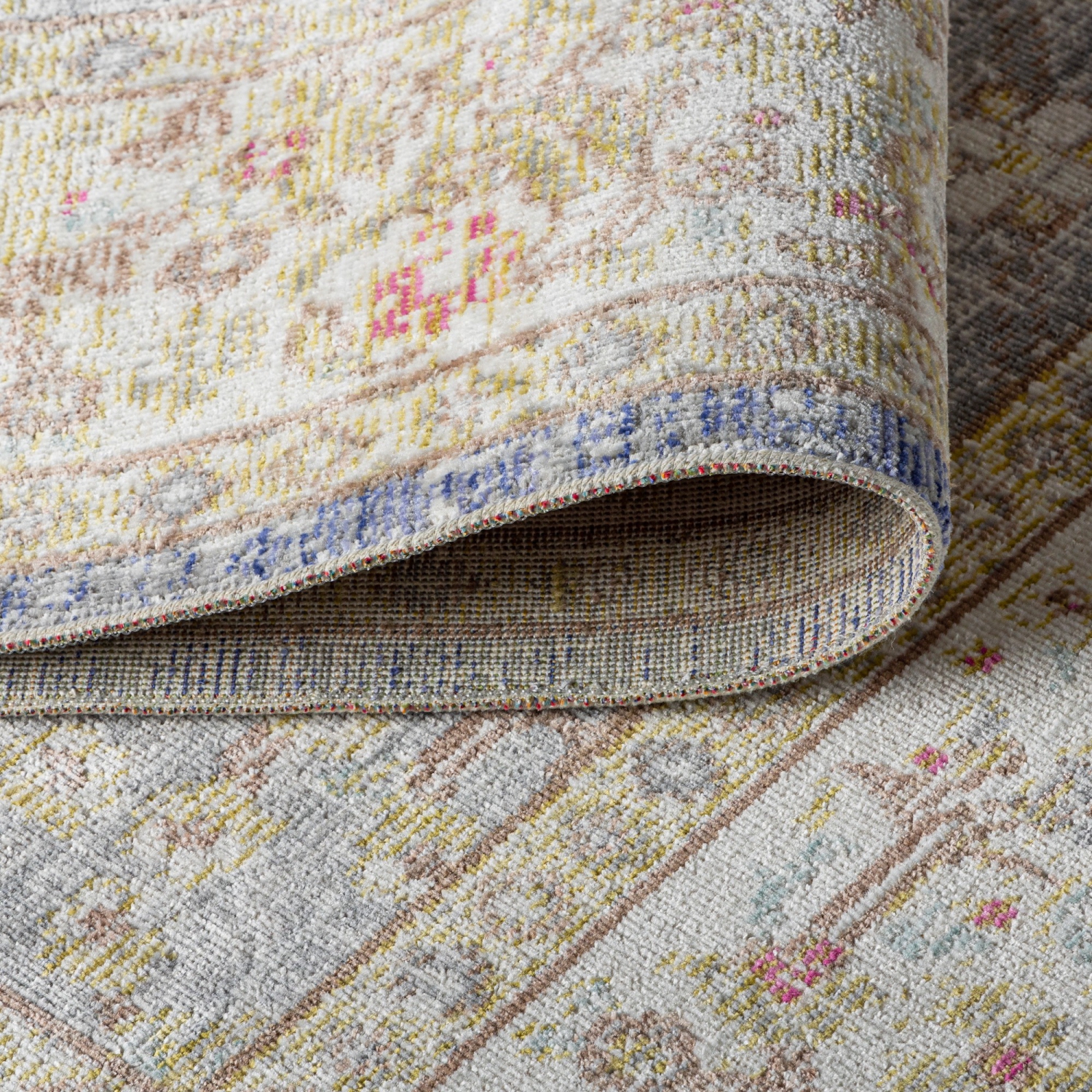 Alba – Tapis décoratif moderne Faded Peshawar