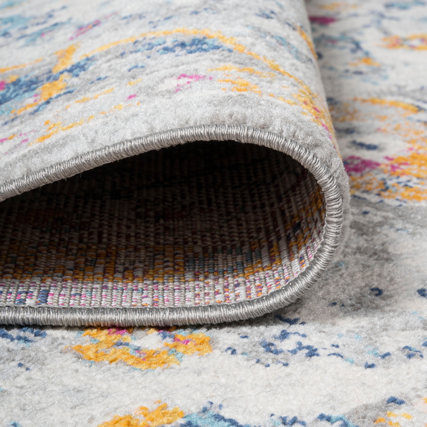 Tapis d'appoint médaillon Lorena Ornate Boho