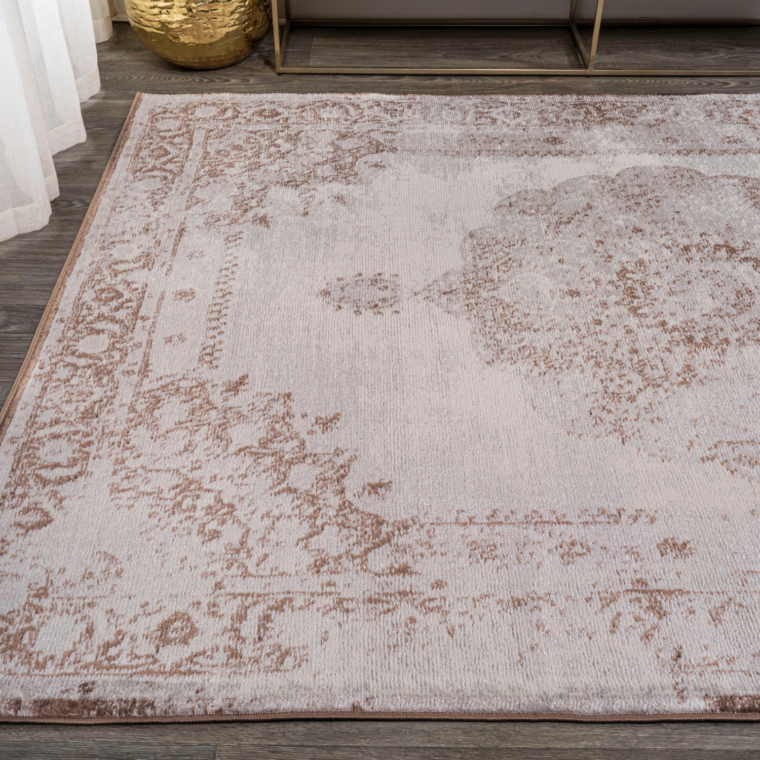 Perfect Rosalia Cottage Medallion Area Rug