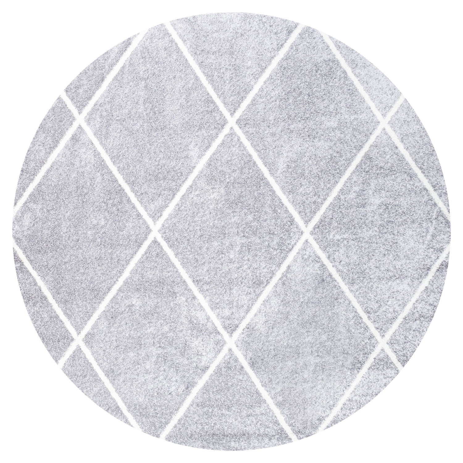 Cole Minimalist Diamond Trellis Area Rug