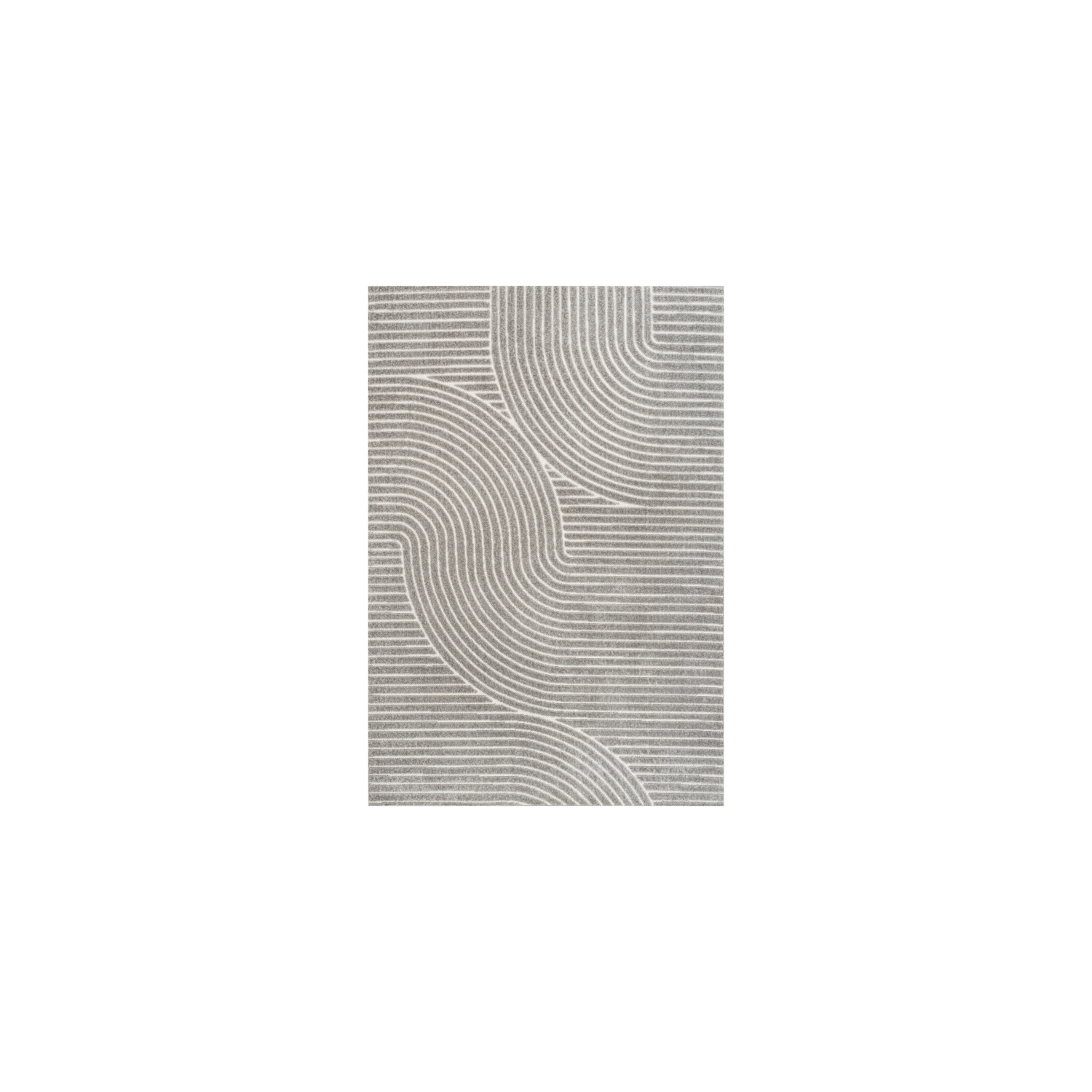 Skagen Minimalist Curve Geometric Area Rug