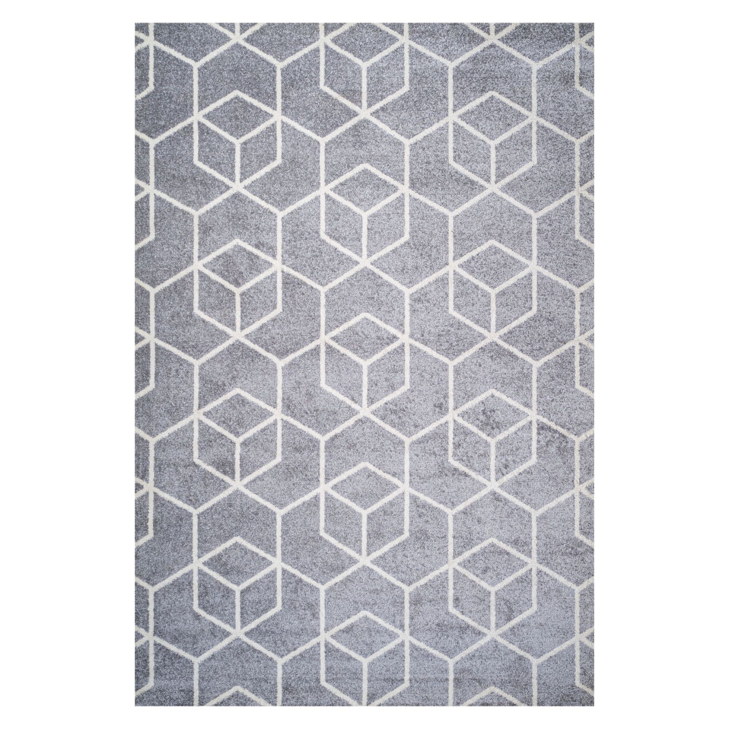 Tapis moderne à motif géométrique culbutant